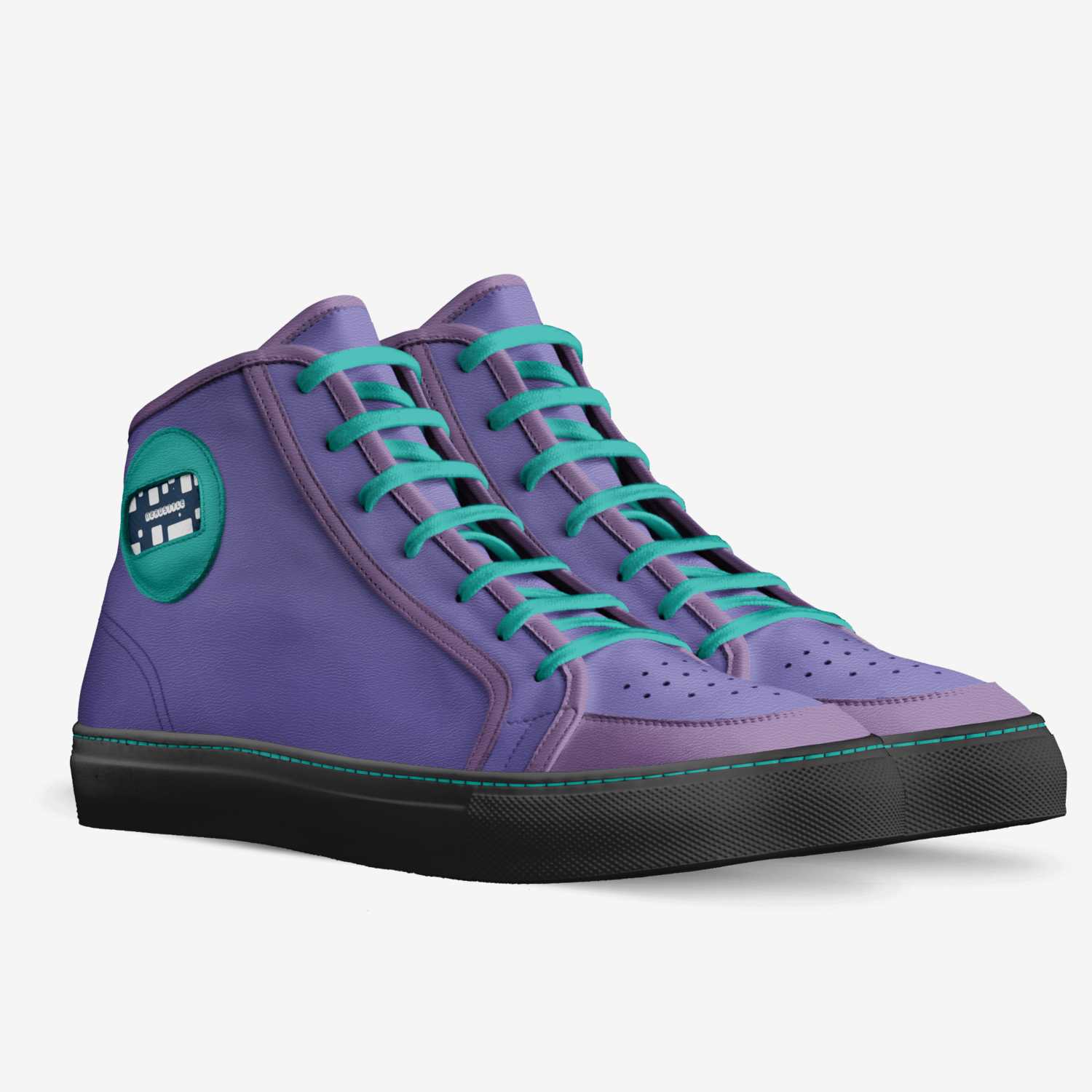 Nerdstyle custom made in Italy shoes by Hannah Johnson | Double view