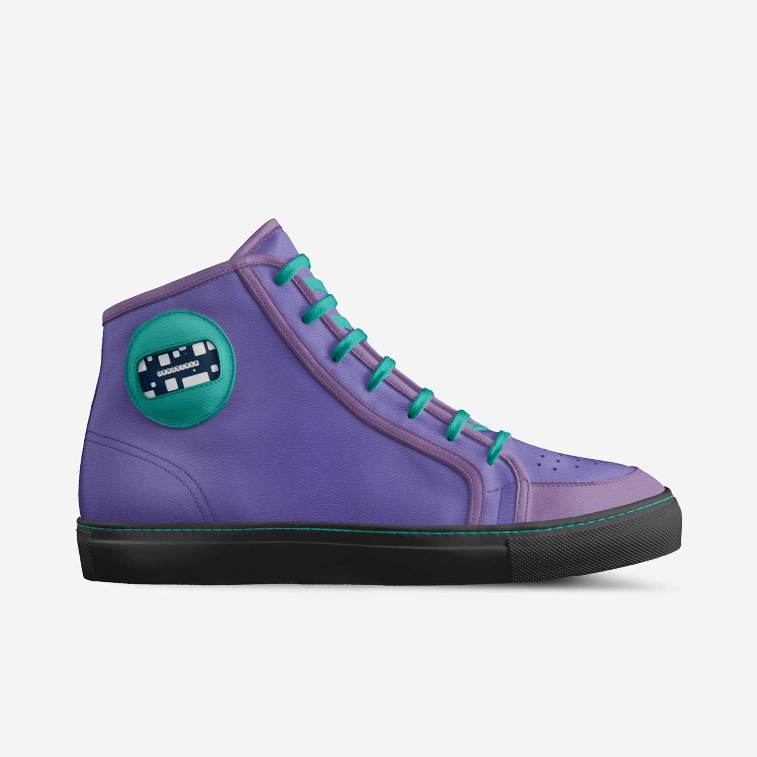 Nerdstyle custom made in Italy shoes by Hannah Johnson | Side view