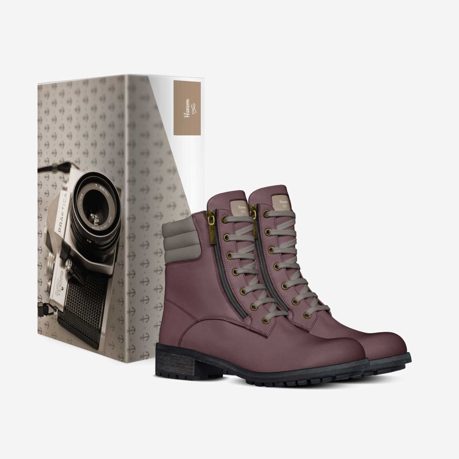 Hanson custom made in Italy shoes by Hannah Johnson | Box view