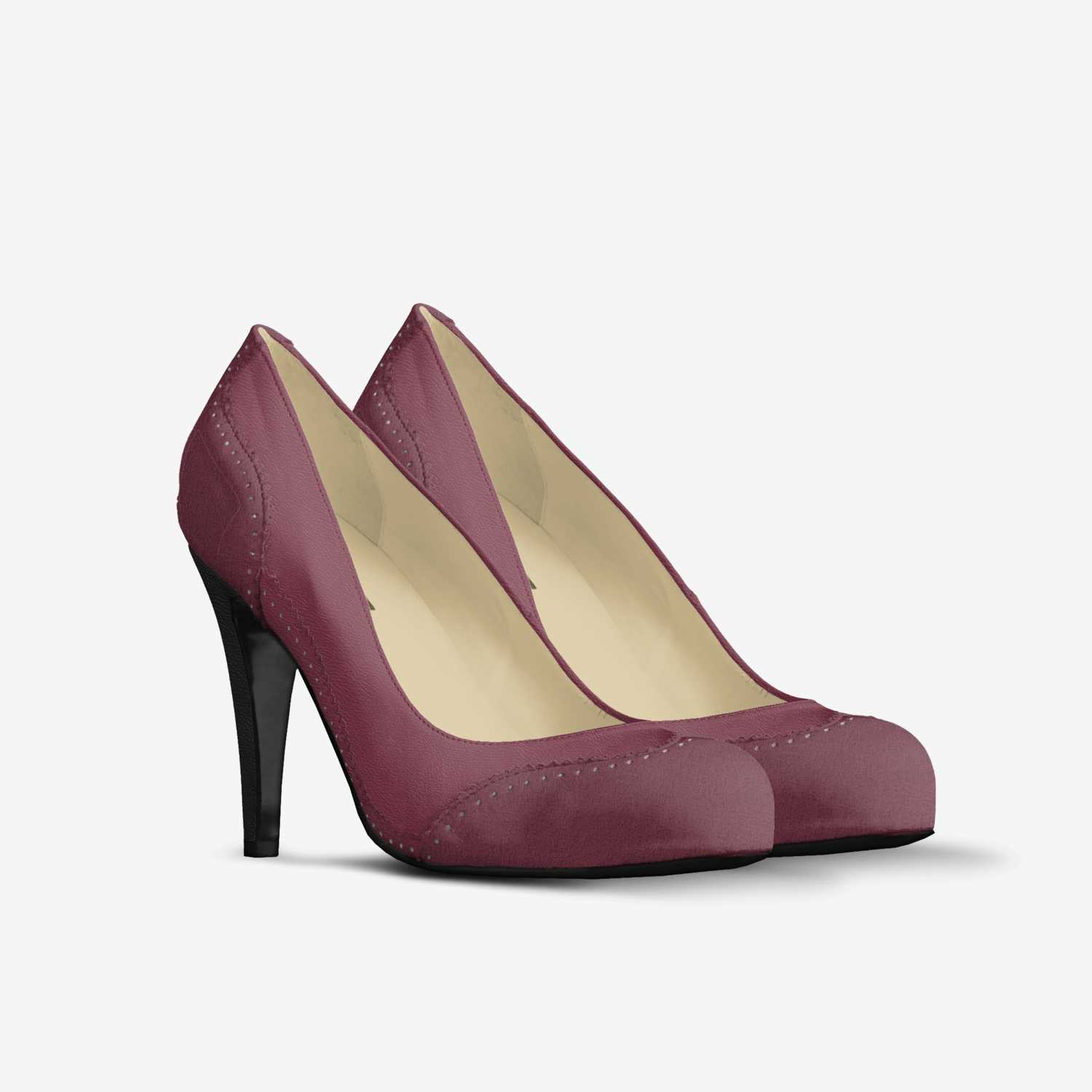 YWNS:ME custom made in Italy shoes by Chavez Mckee | Double view