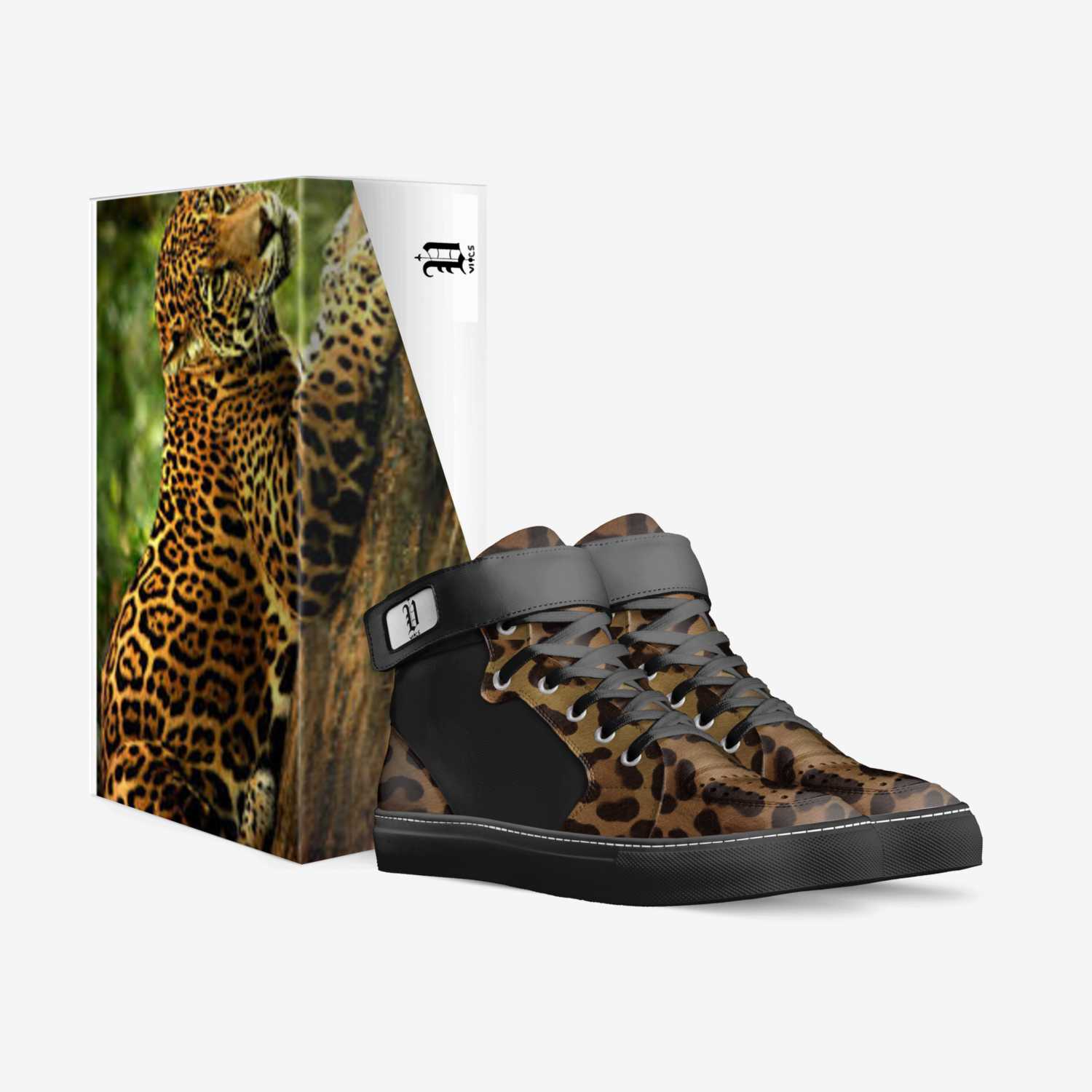 vics jaguar 3 custom made in Italy shoes by Brayden Murphy | Box view