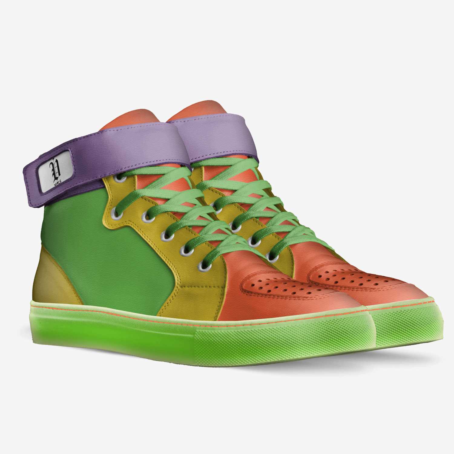 vics nokomora 3 custom made in Italy shoes by Brayden Murphy | Double view