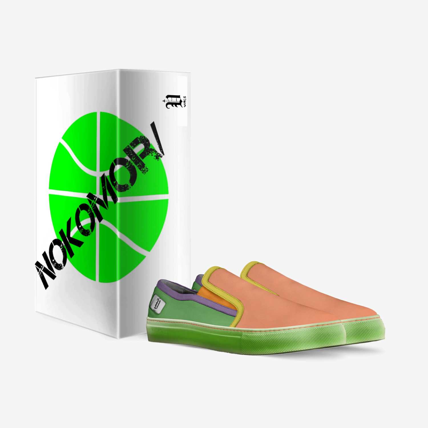 vics nokomora 5 custom made in Italy shoes by Brayden Murphy | Box view