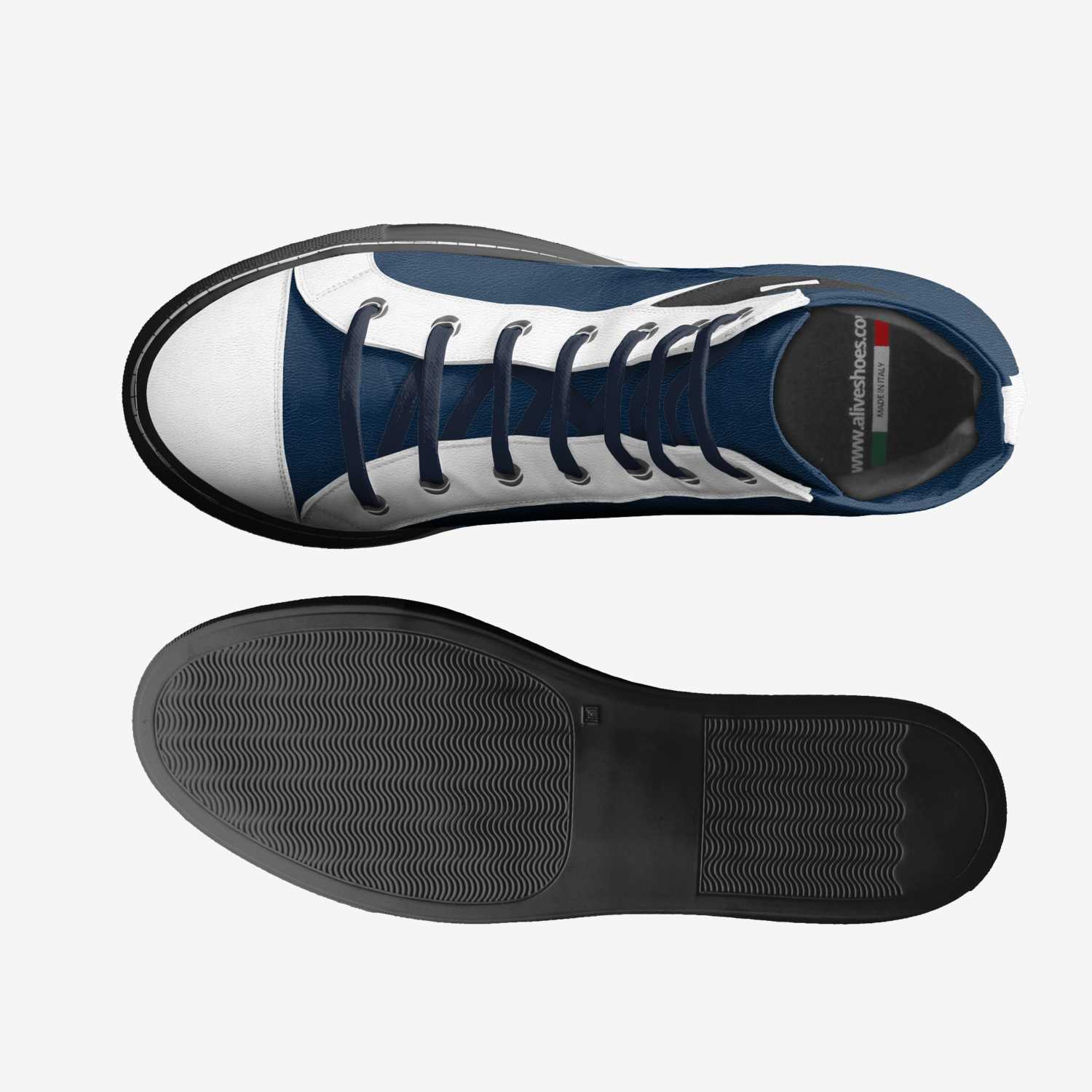 Southern soles custom made in Italy shoes by Keithen Schoenstein | Top view