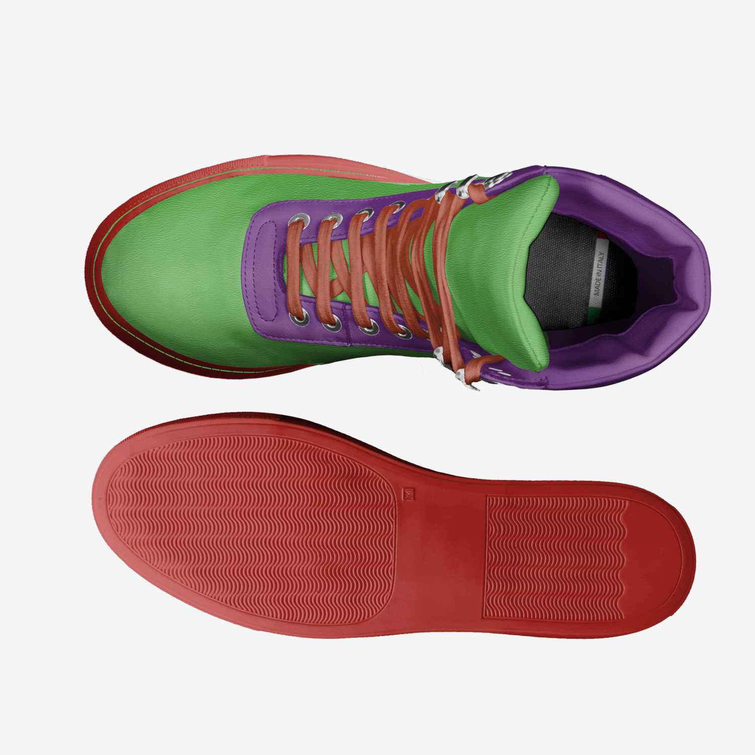 Puddin custom made in Italy shoes by Jonathan Vasquez | Top view