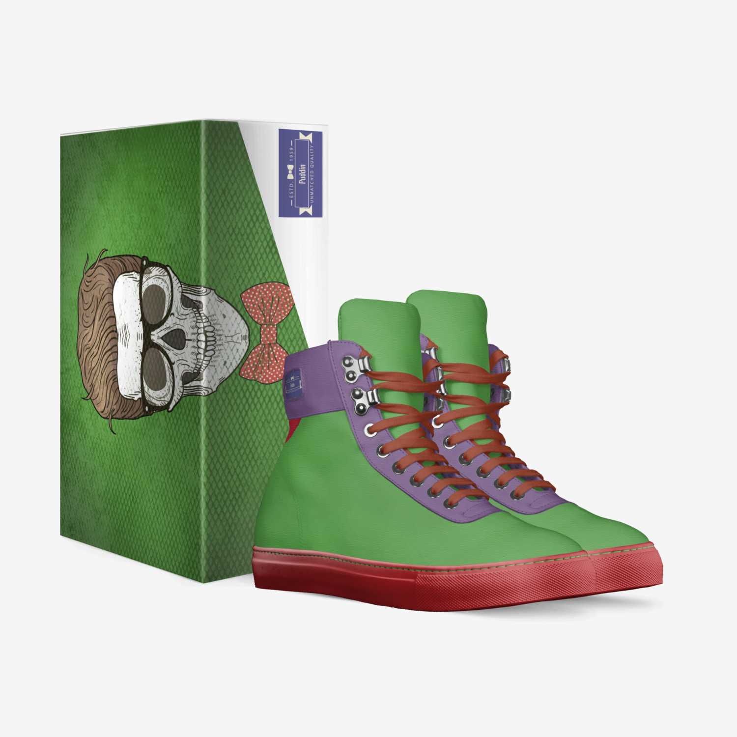 Puddin custom made in Italy shoes by Jonathan Vasquez | Box view