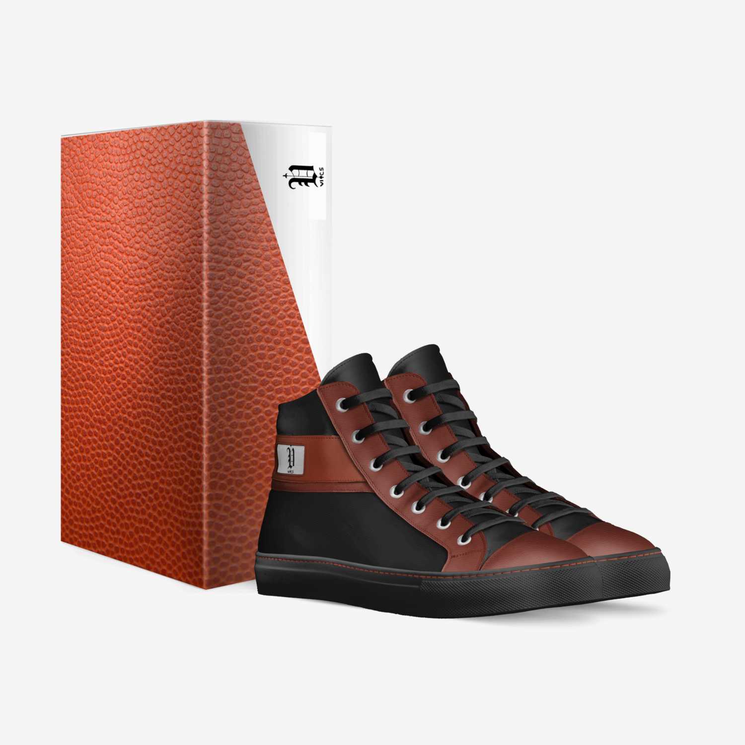 vics orcale 2 custom made in Italy shoes by Brayden Murphy | Box view