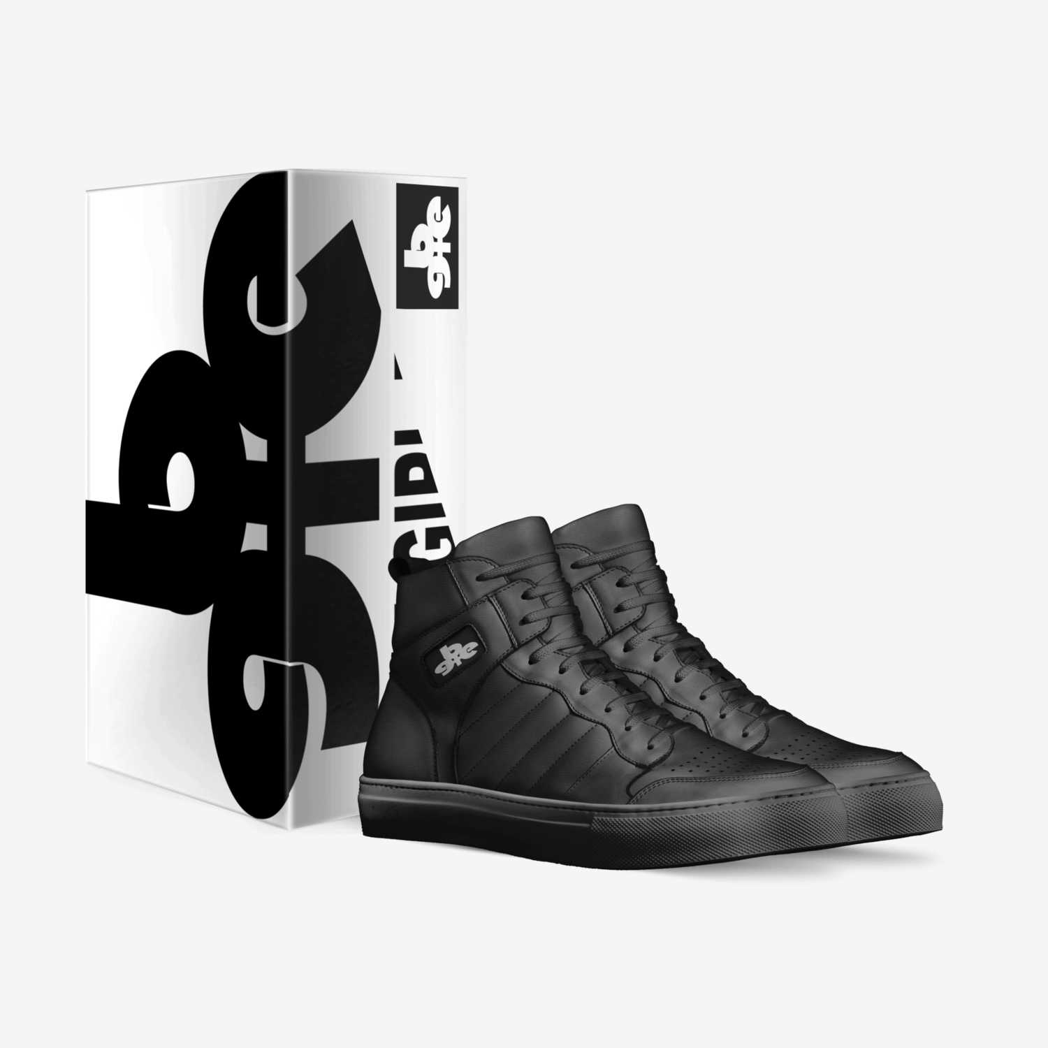 ALLBLACK SJ1 SALTO custom made in Italy shoes by Baby-girl Elite | Box view