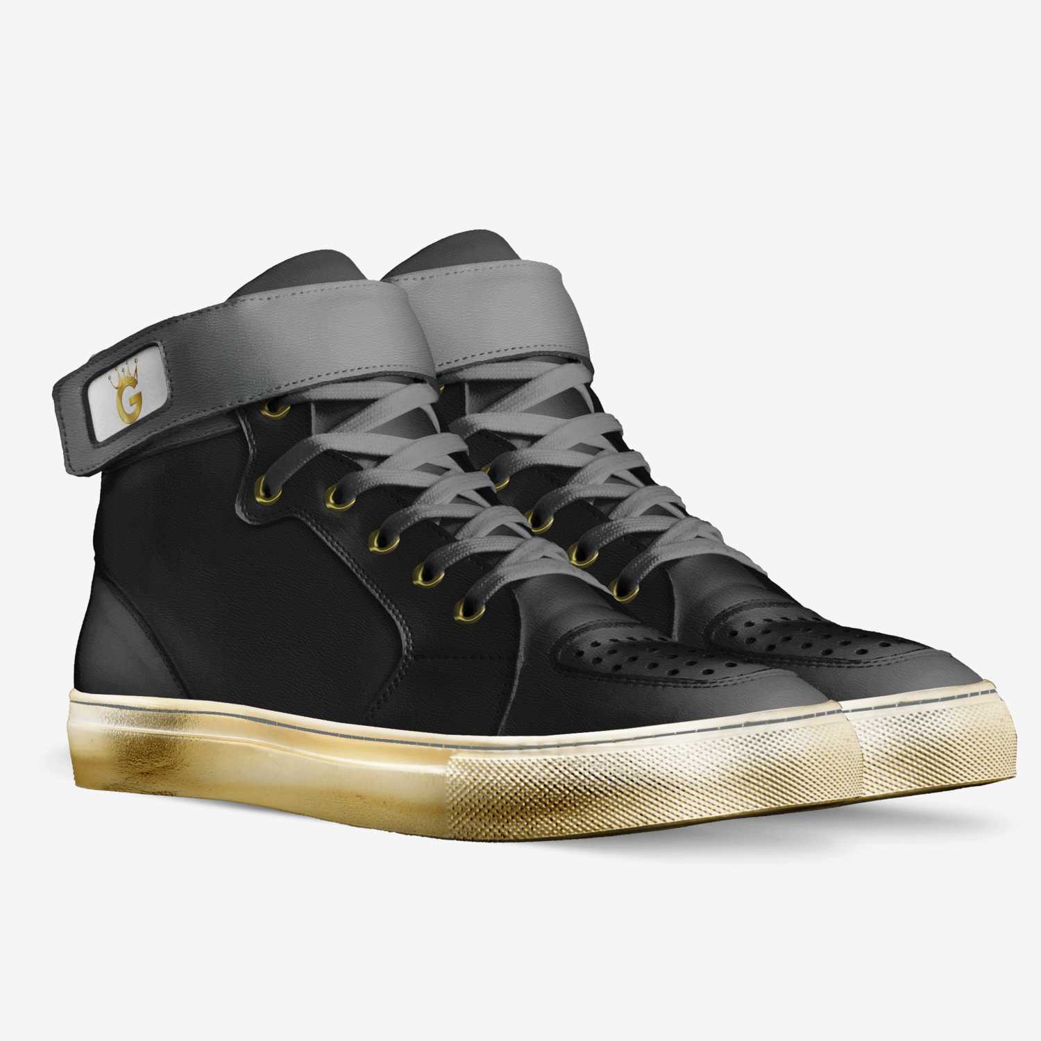 G-SQUAD custom made in Italy shoes by Evelyn Osorio | Double view