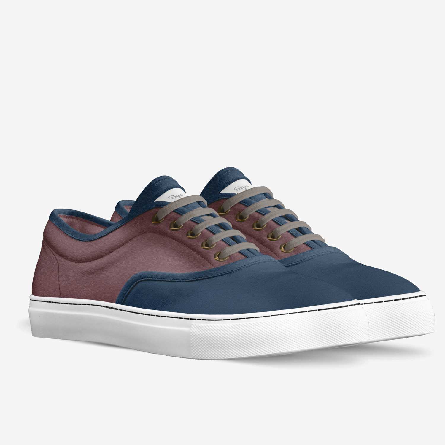 Skips custom made in Italy shoes by Emil Skipper | Double view
