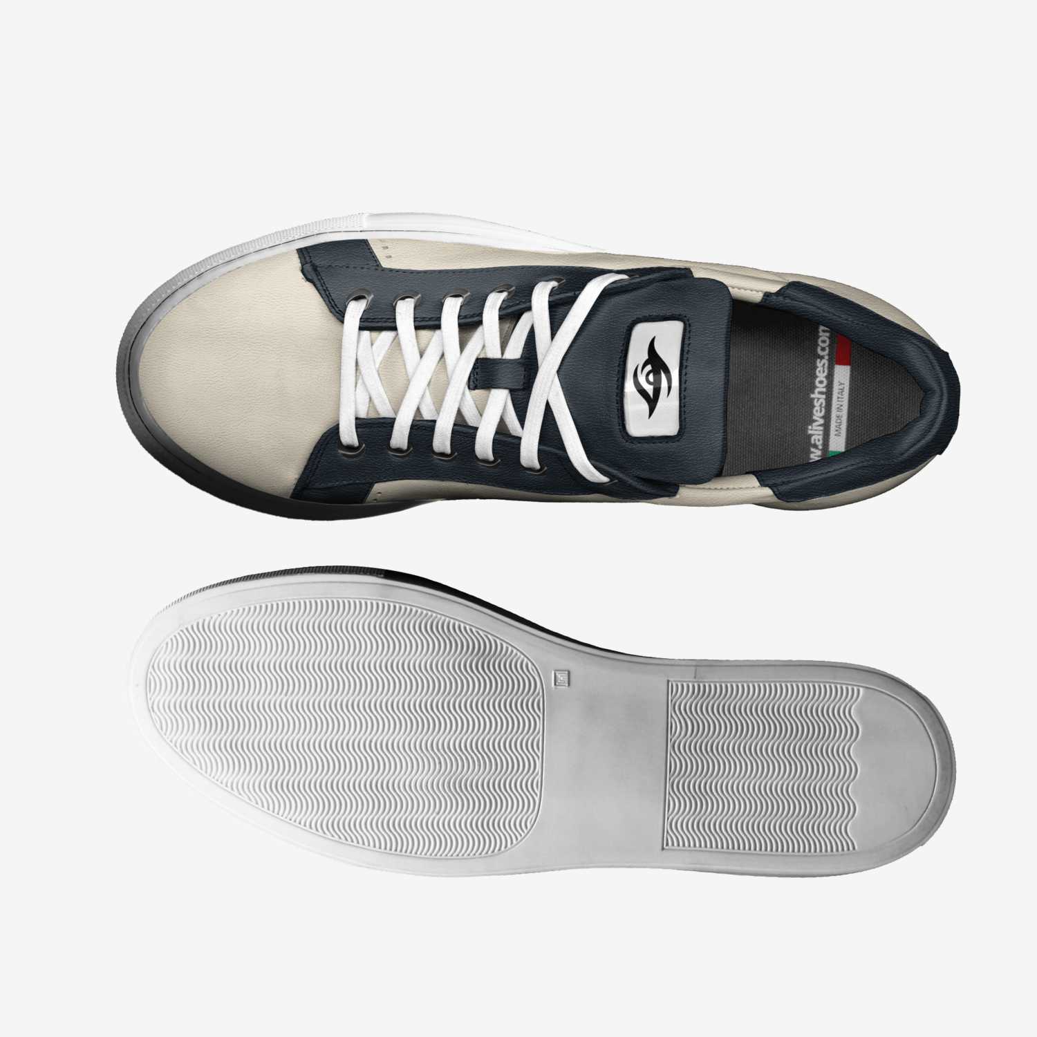 Jorge Topsiders V2 custom made in Italy shoes by George Yao | Top view