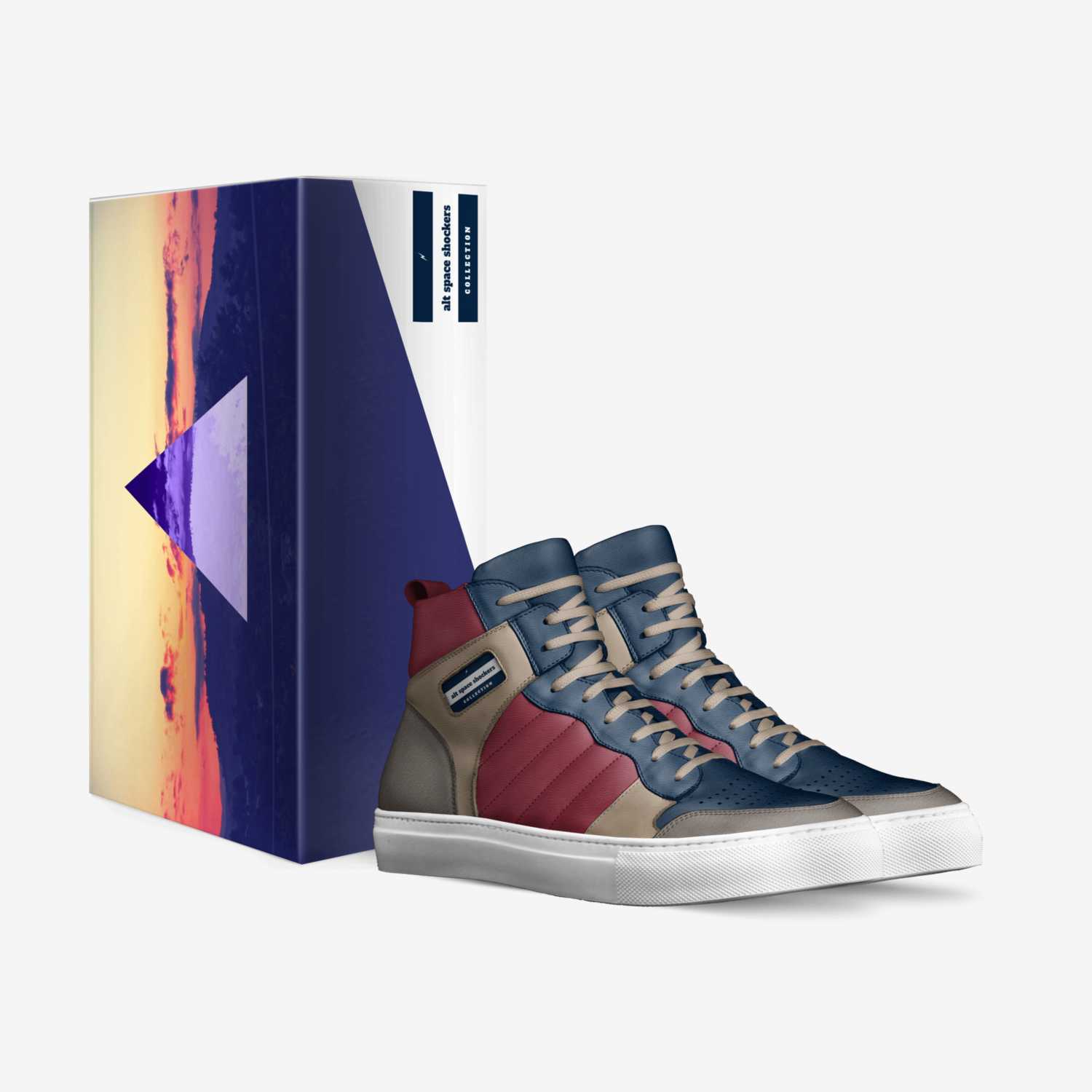alt space shockers custom made in Italy shoes by Ali Alghamdi | Box view
