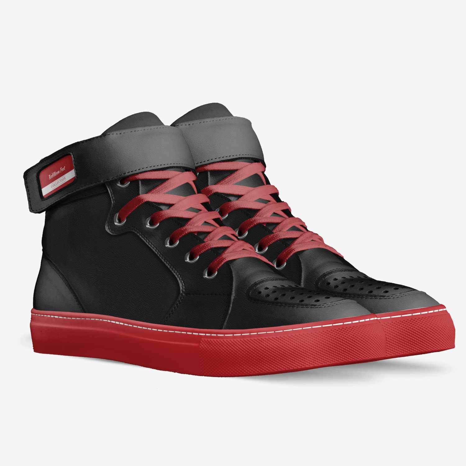 RedMoon Feet custom made in Italy shoes by Darien Portman | Double view