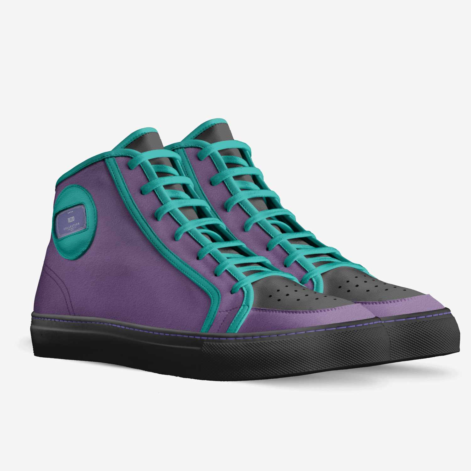 Tezzo custom made in Italy shoes by Dontell King | Double view