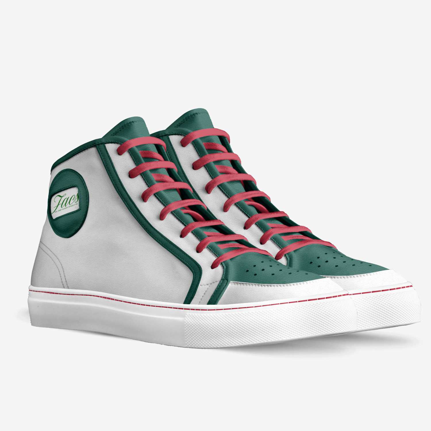 FACS custom made in Italy shoes by Craig Actie | Double view