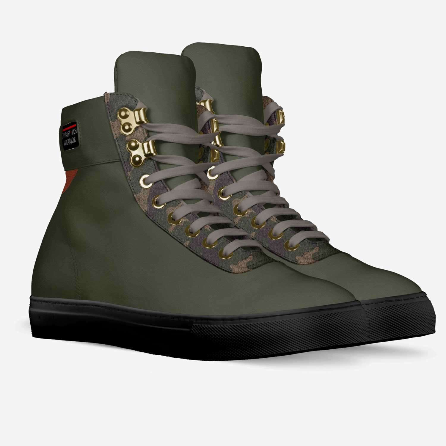 GOD'S ARMY ELITE custom made in Italy shoes by Bernard Frazier | Double view