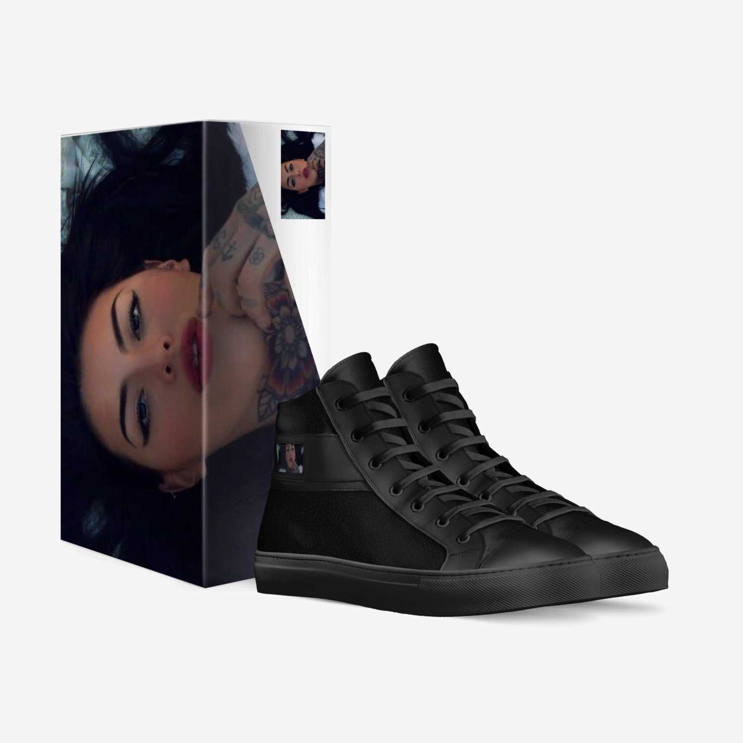 Inked Angelz  custom made in Italy shoes by Sherri Grant | Box view