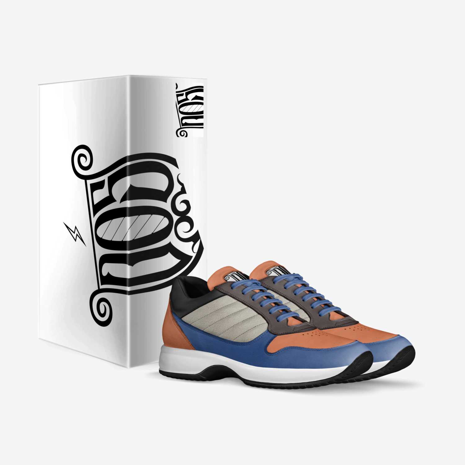 dosdos trainer custom made in Italy shoes by Laura Washington | Box view