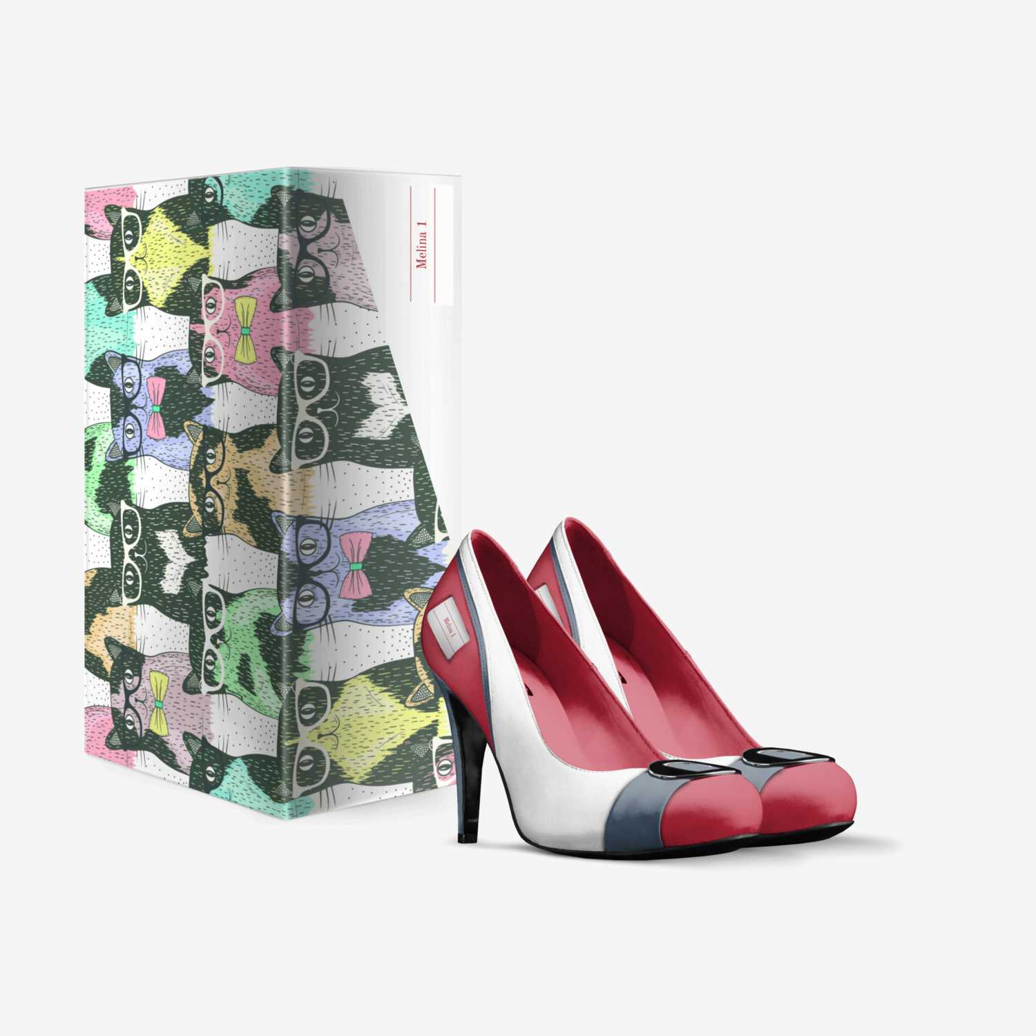 Melina 1 custom made in Italy shoes by Francesco Florindi | Box view
