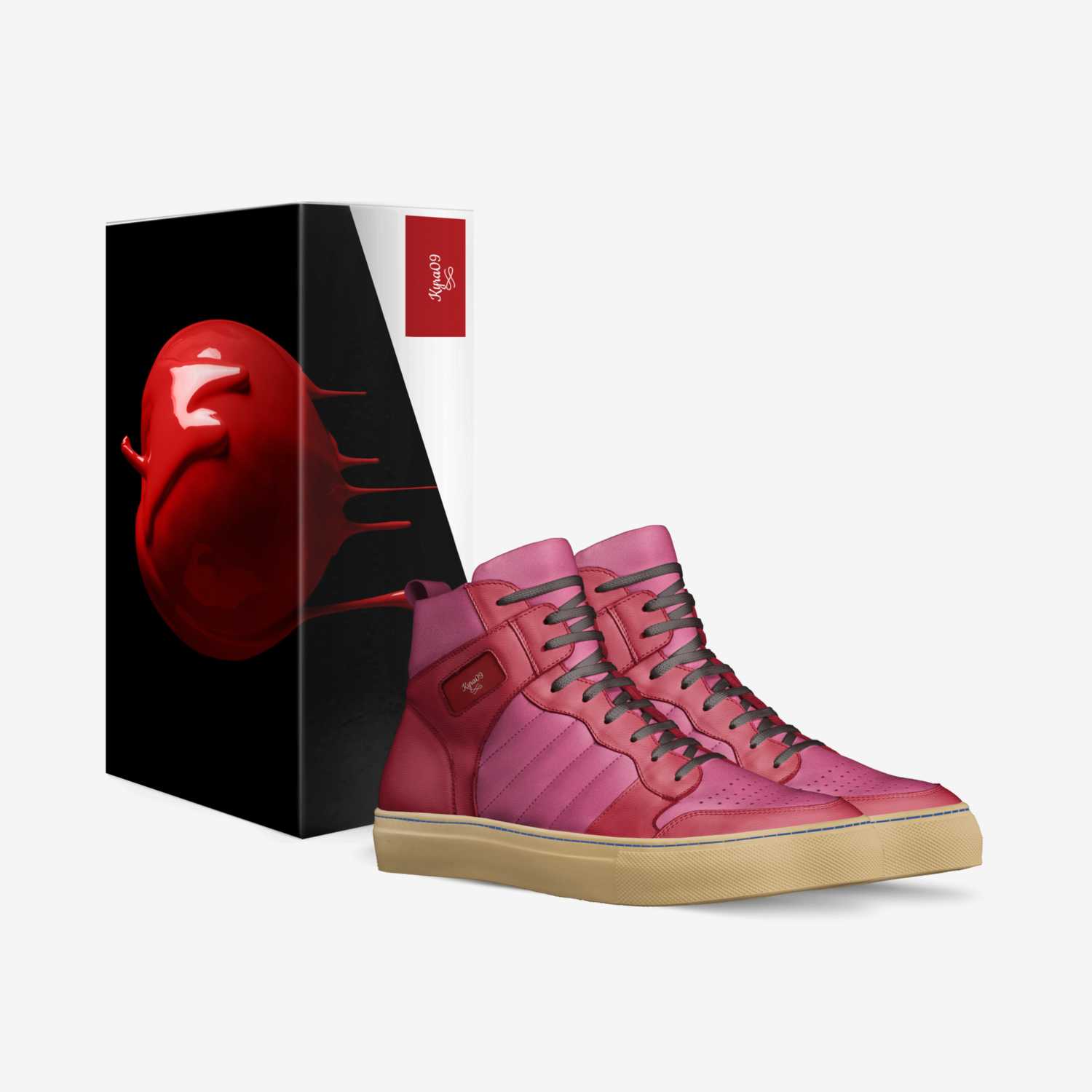 Kyra09 custom made in Italy shoes by Montesha Gatlin | Box view