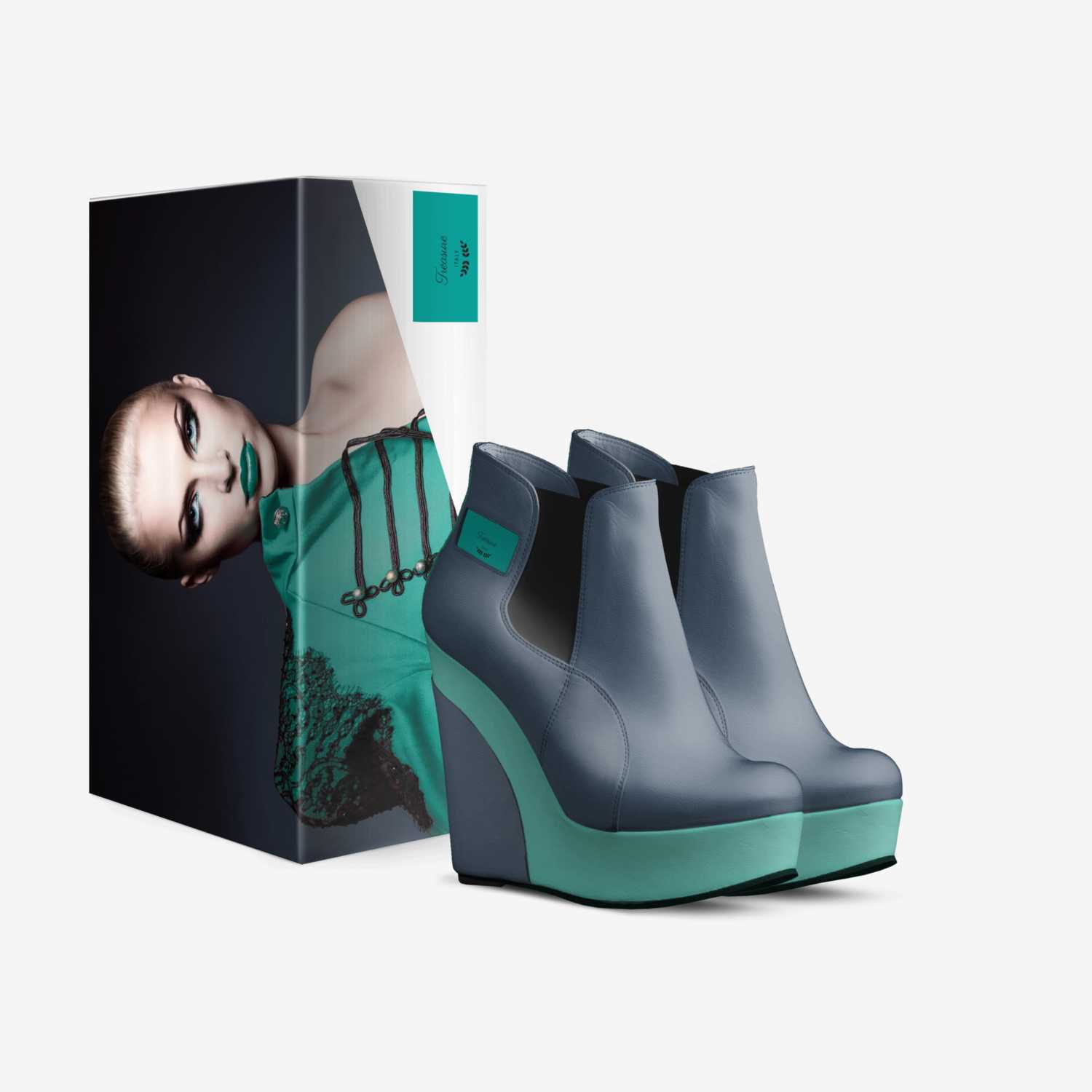 The new #Treasure #WedgeAnkleBoot by Troy Taylor 
