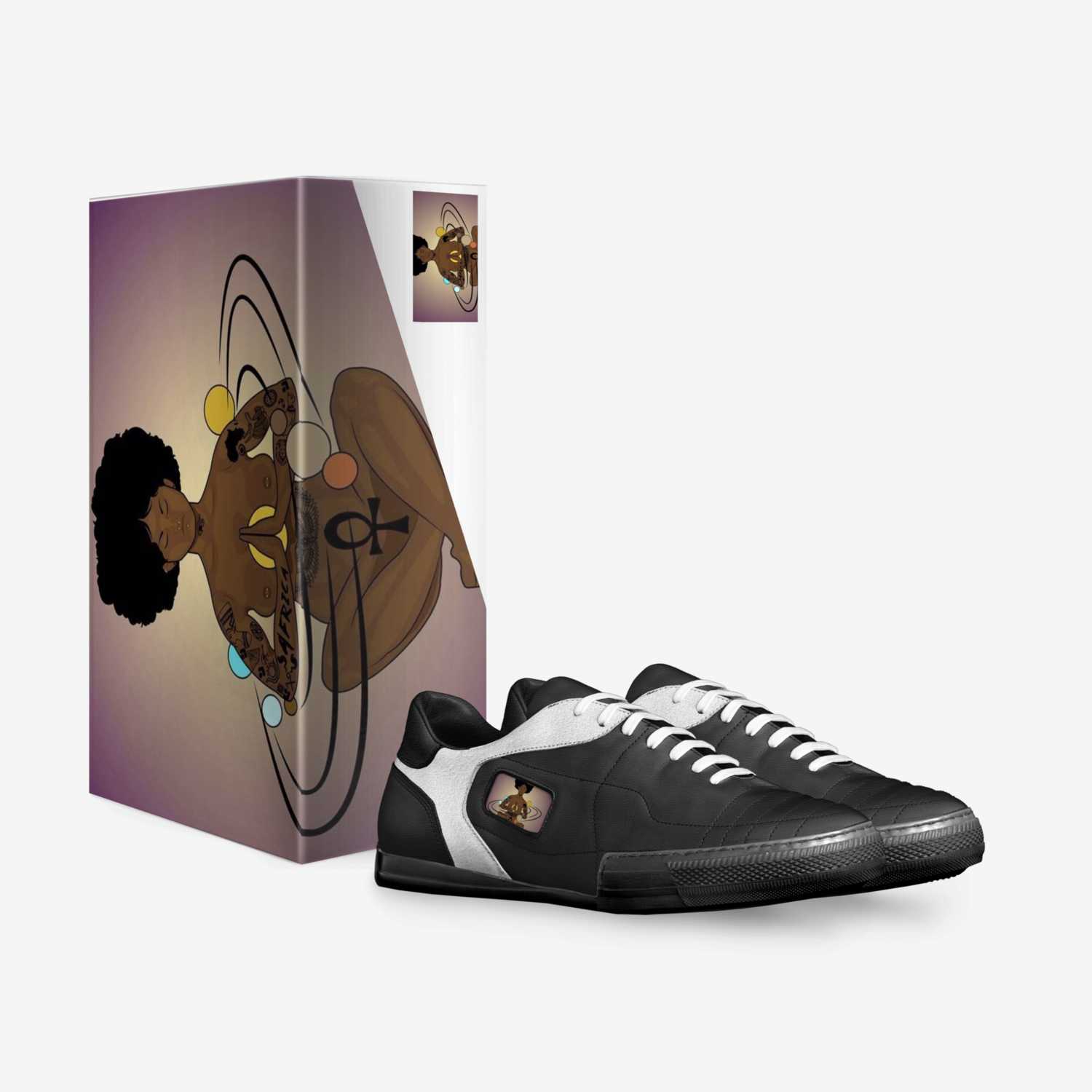 Indigenous v custom made in Italy shoes by Adeyemi Damba | Box view