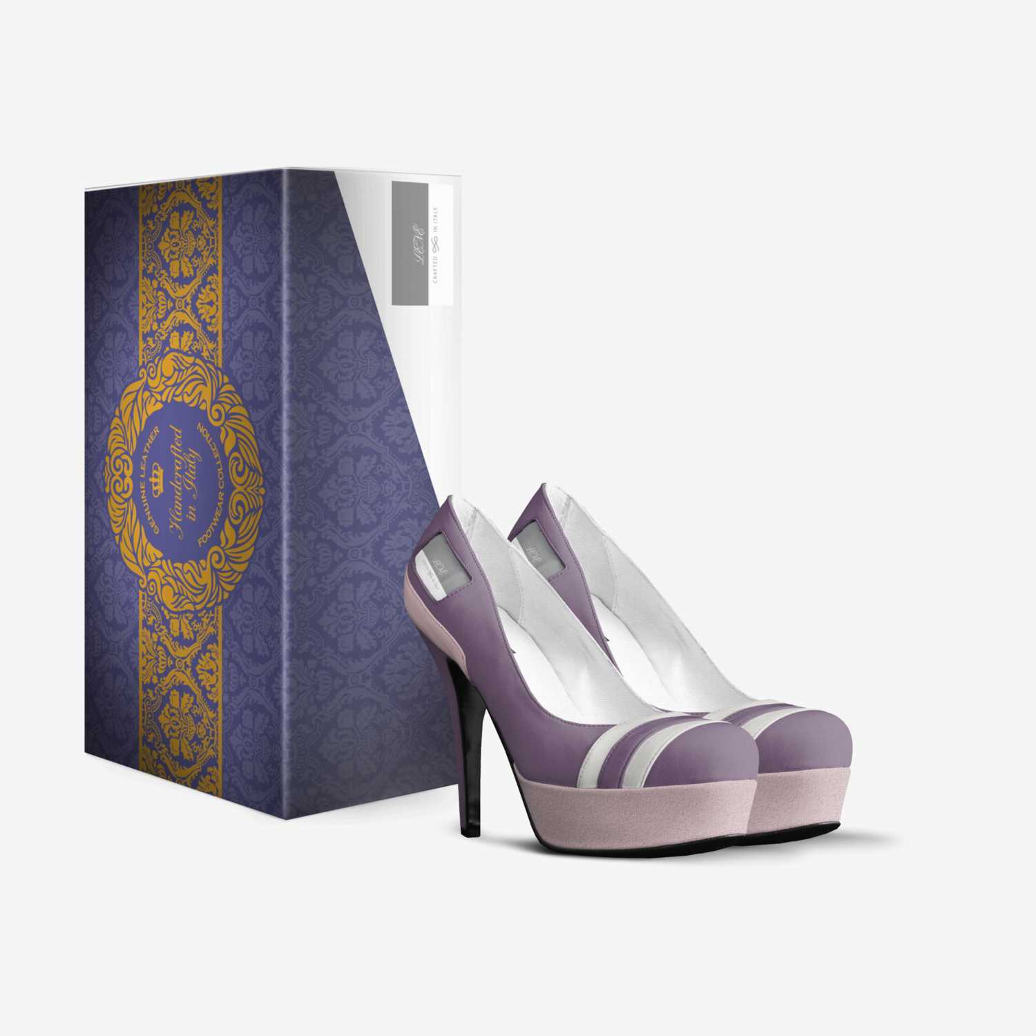 LENE custom made in Italy shoes by Arlene L Graves | Box view