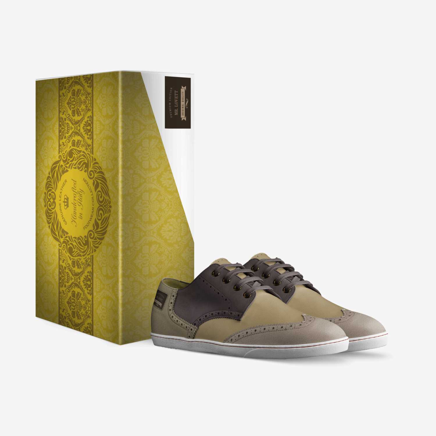 mr. lovett custom made in Italy shoes by Kyle Lovett | Box view