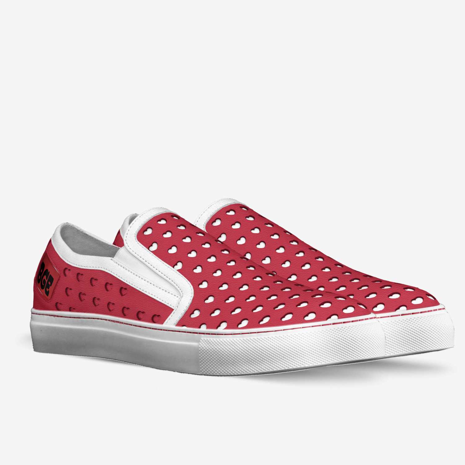 RED CUORE custom made in Italy shoes by Being Great Every Day | Double view