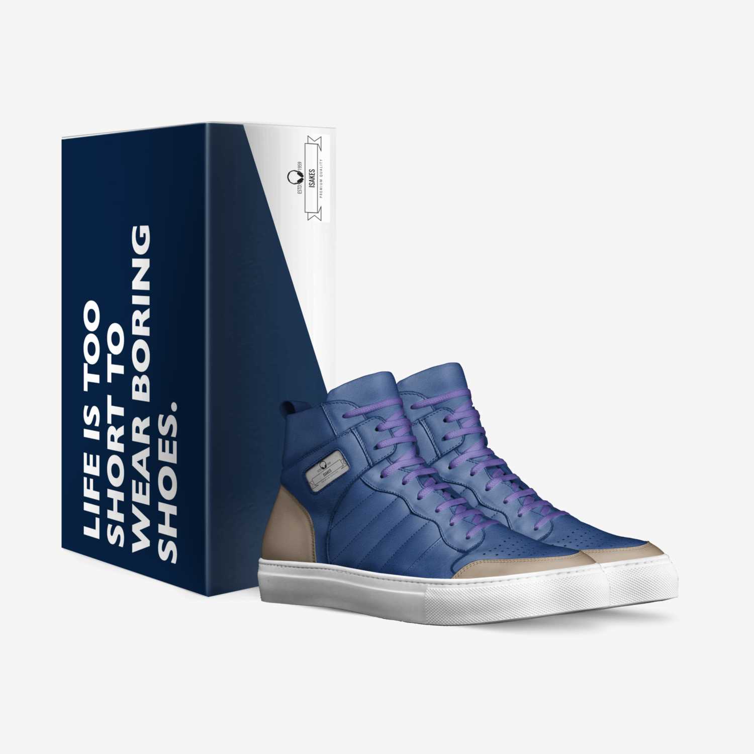 Isakes custom made in Italy shoes by Isaac Parada | Box view
