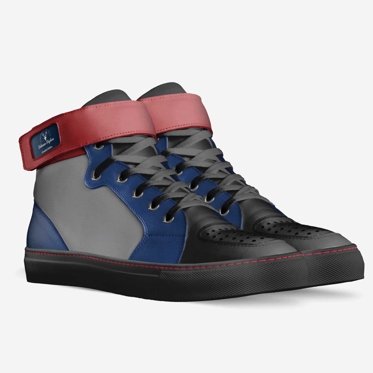 Solomon Stephens custom made in Italy shoes by Ed Robins | Double view