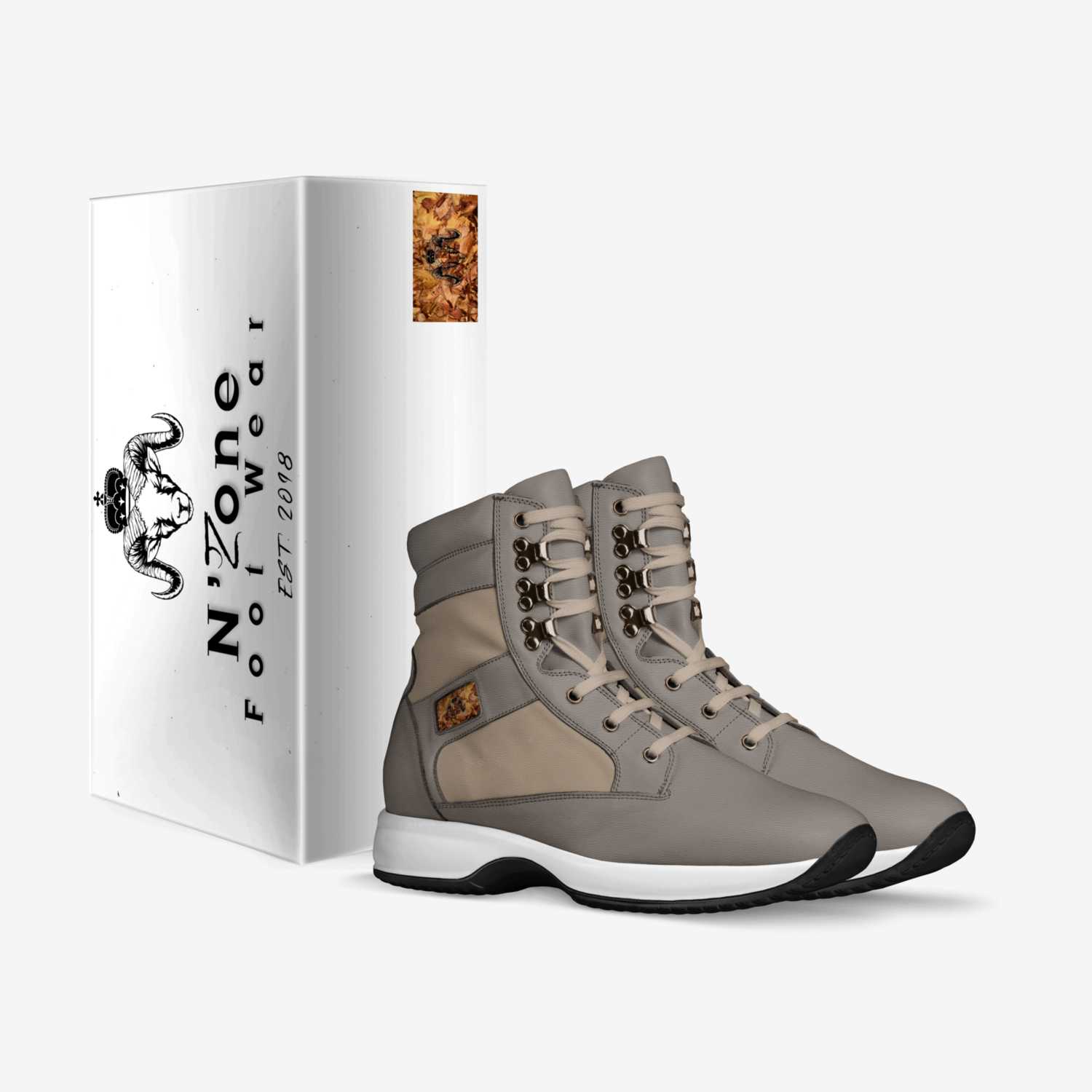 N'Zone FootWear custom made in Italy shoes by Narada vanegas | Box view