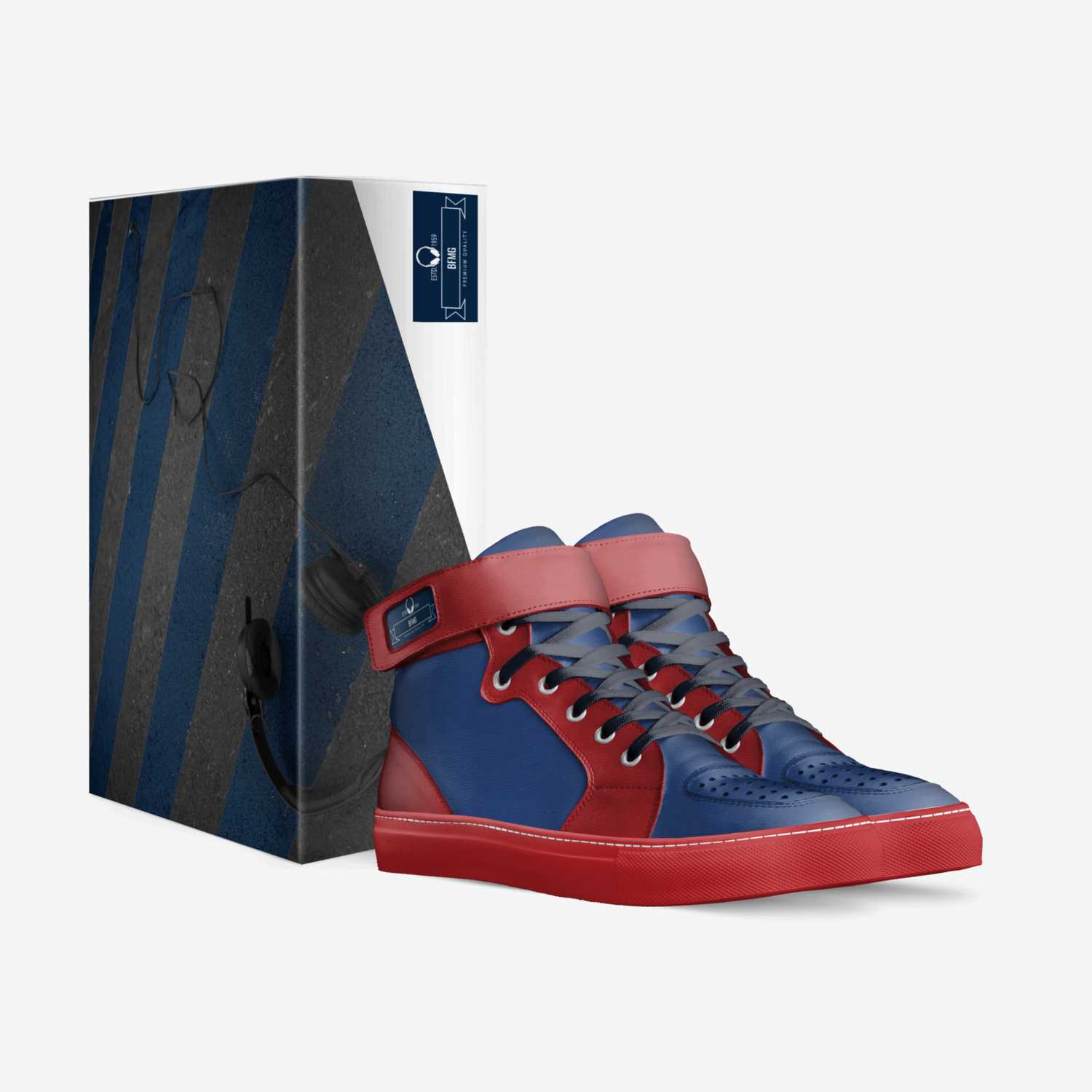 BFMG custom made in Italy shoes by Tanaya Smith | Box view