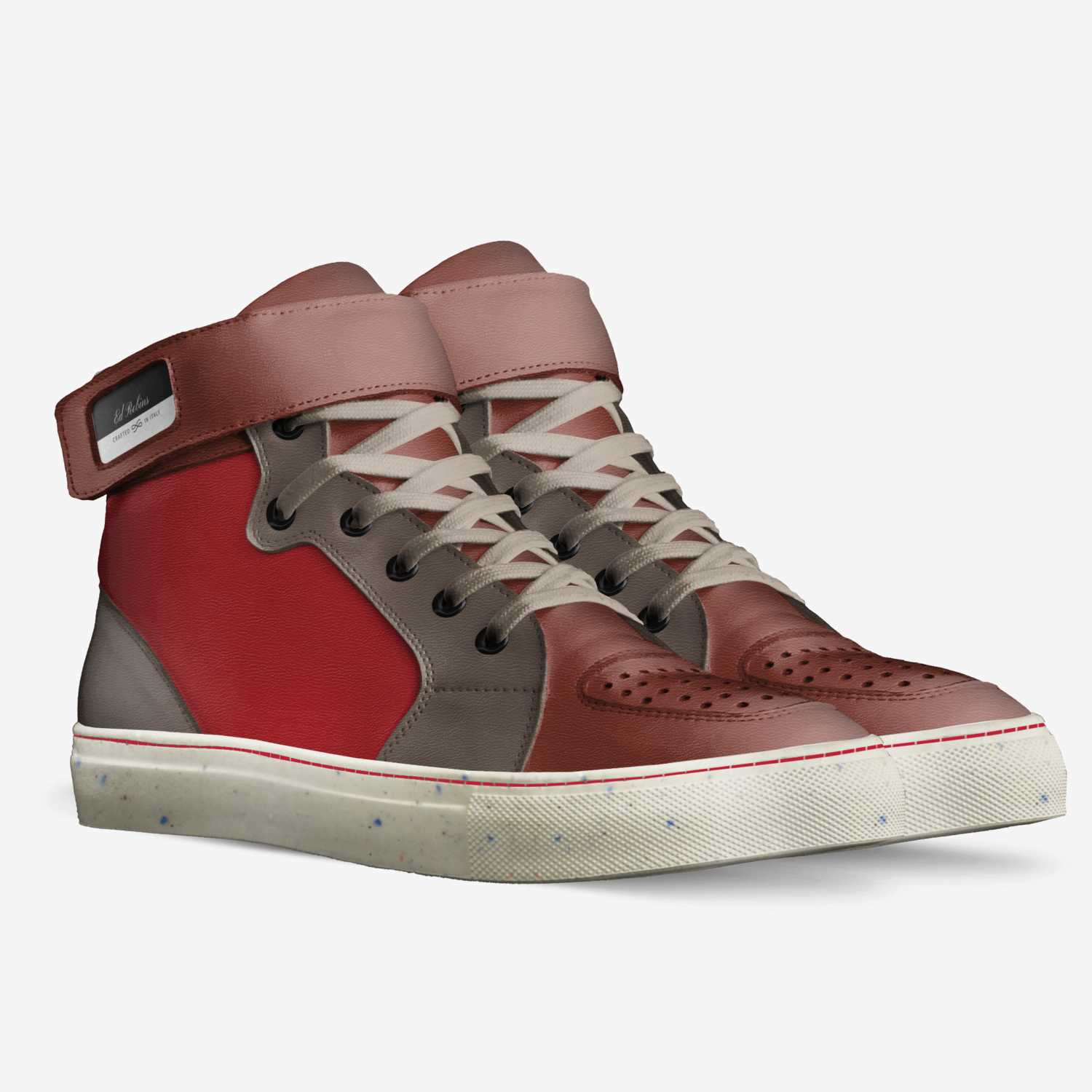 Ed Robins  custom made in Italy shoes by Ed Robins | Double view