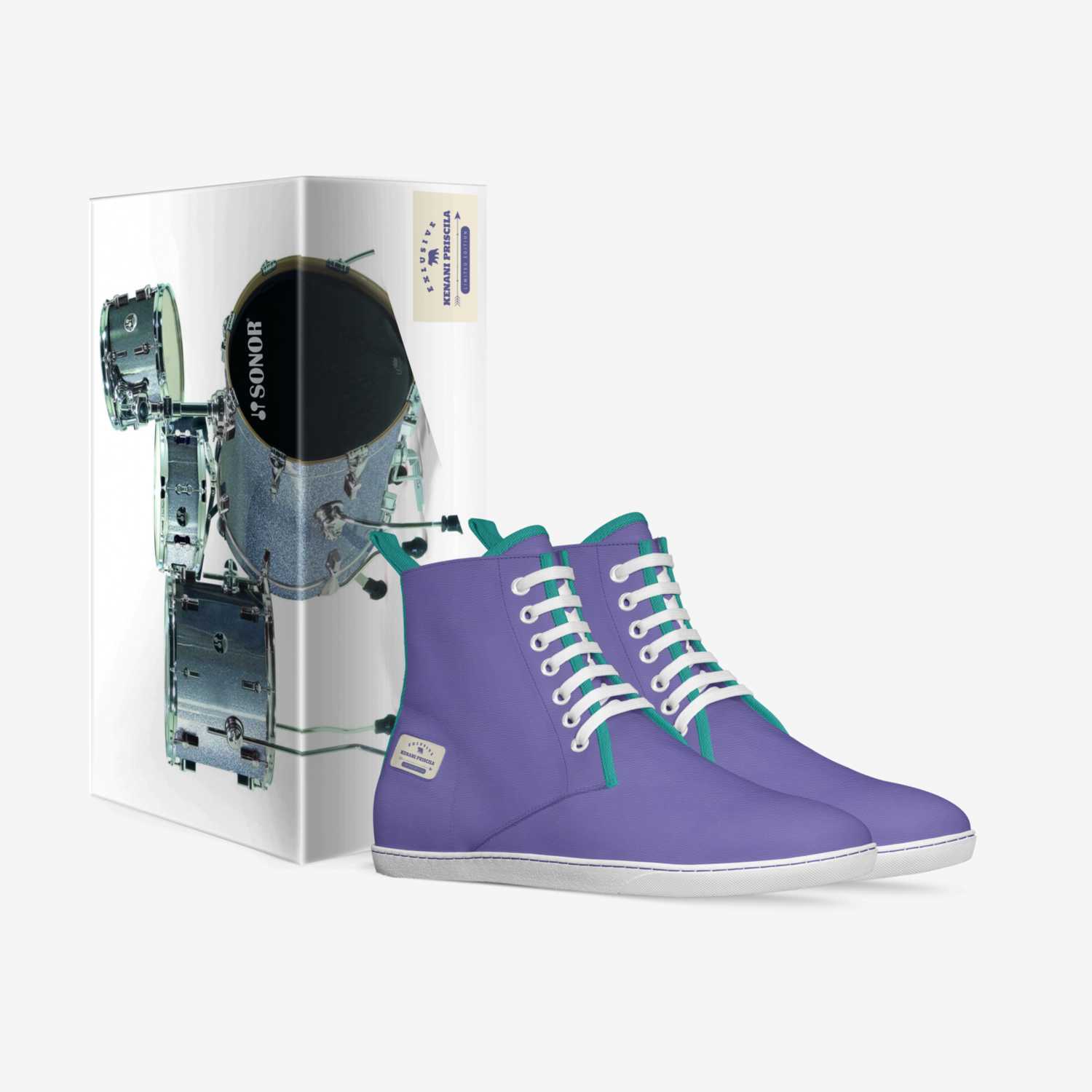 Kenanipriscila custom made in Italy shoes by Kenani Boni | Box view