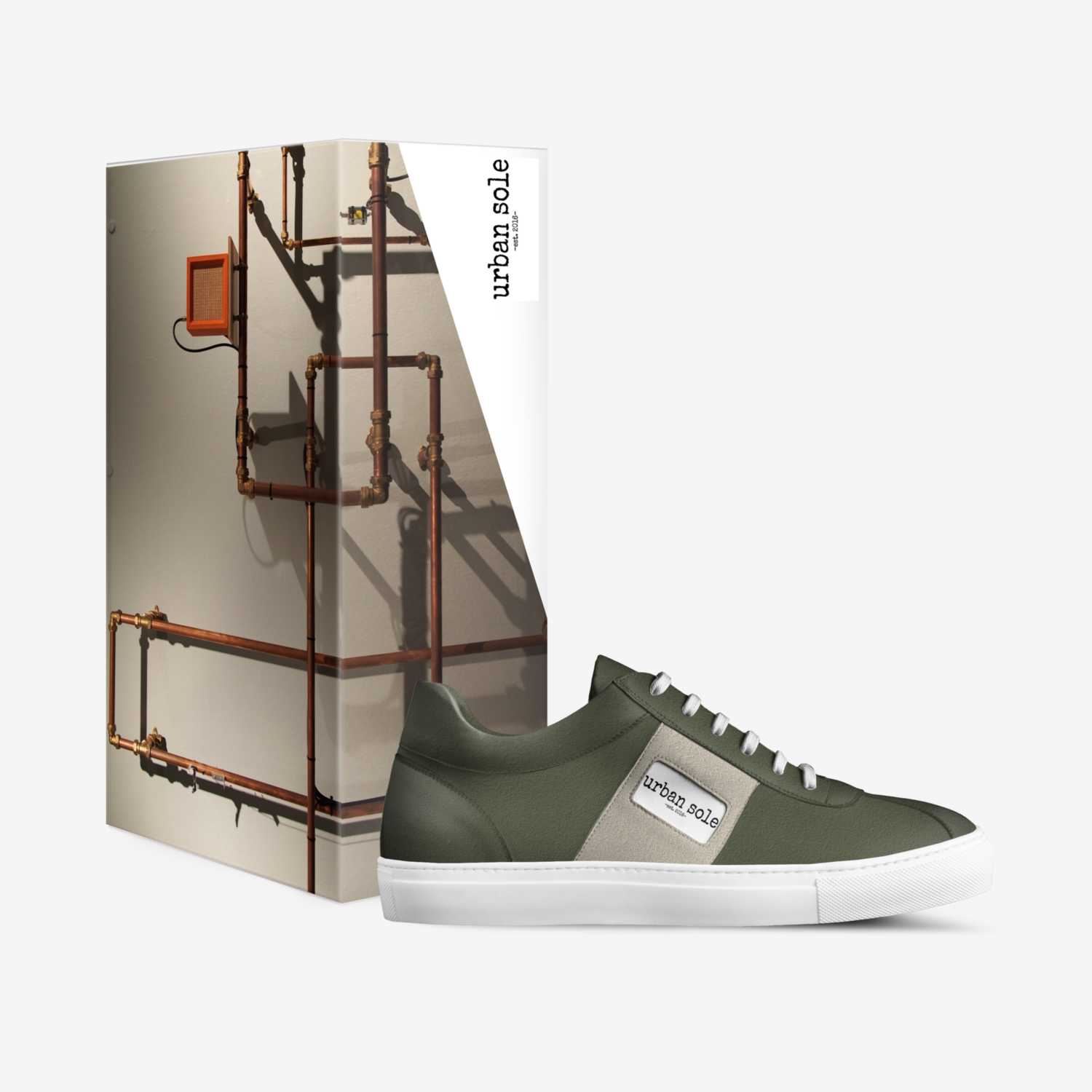 urban sole custom made in Italy shoes by Aislinn Light | Box view
