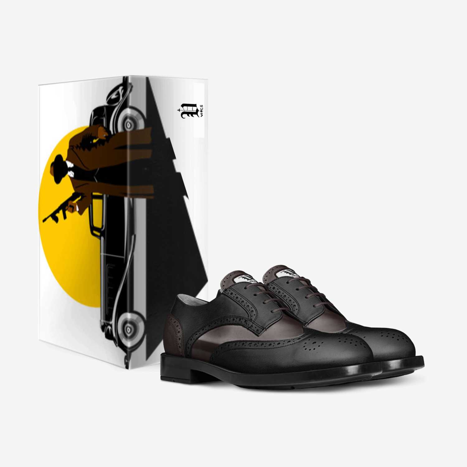 vics mafia custom made in Italy shoes by Brayden Murphy | Box view