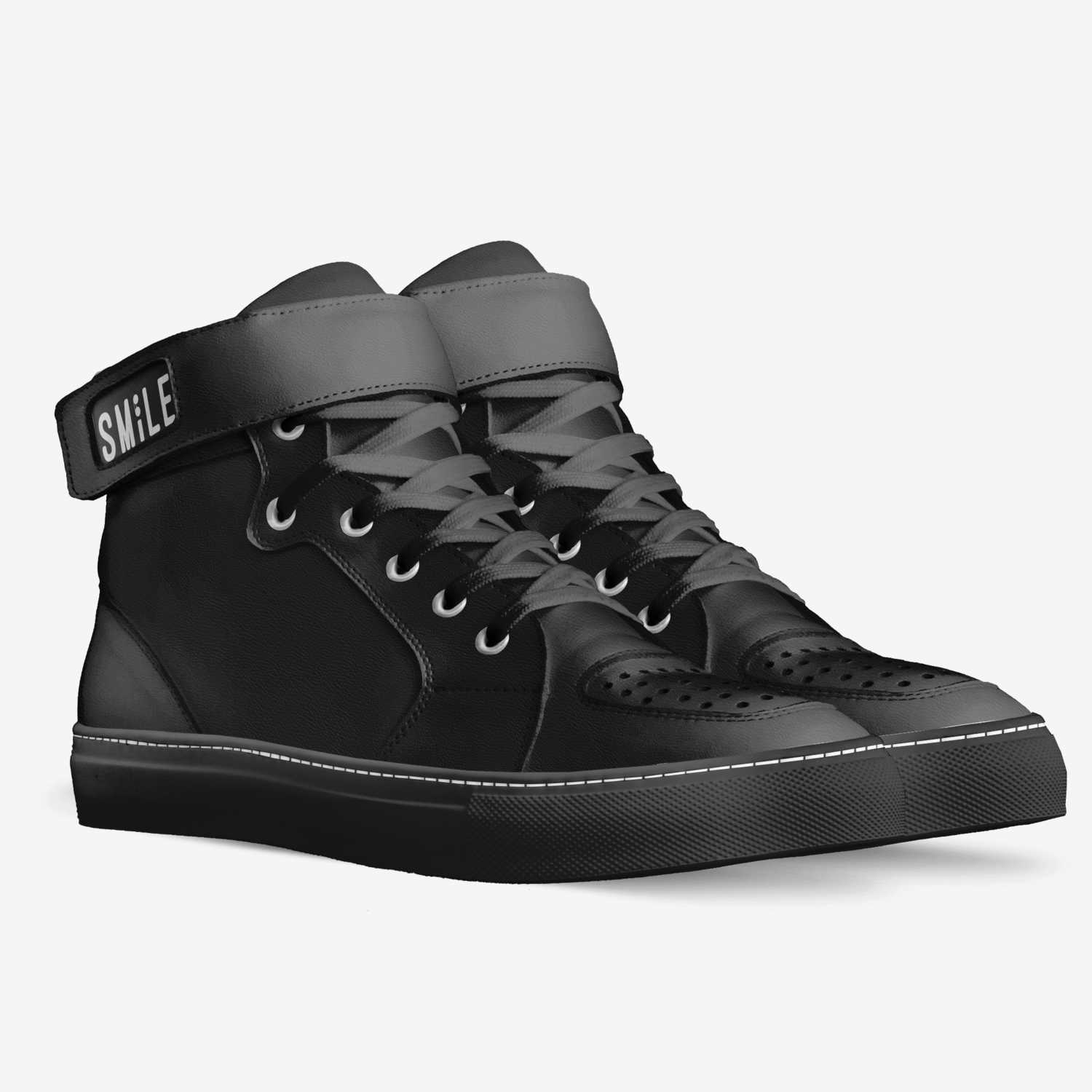 Smile site shoes  custom made in Italy shoes by Rafael Drager | Double view
