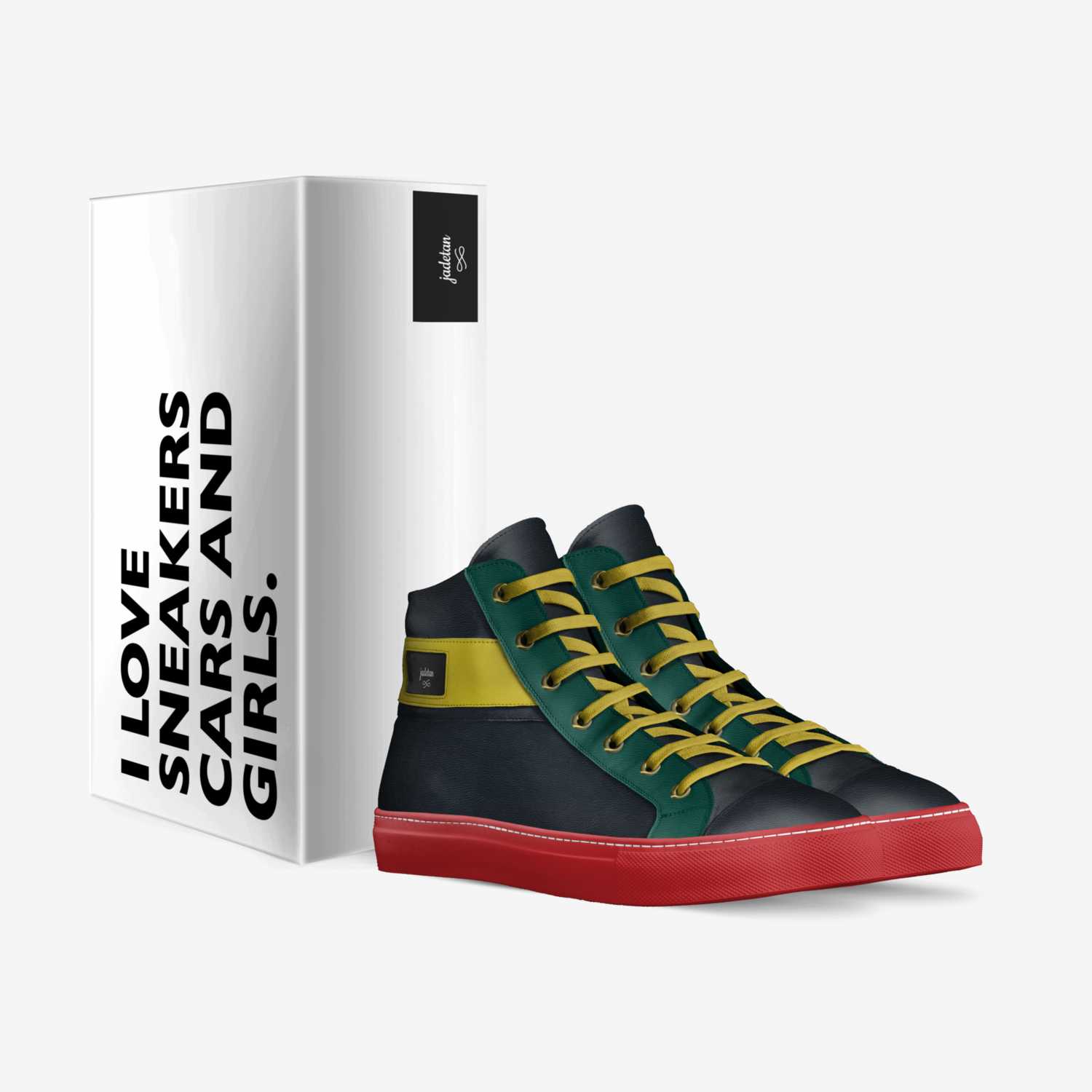 jadetan custom made in Italy shoes by Samuel Olanrewaju | Box view