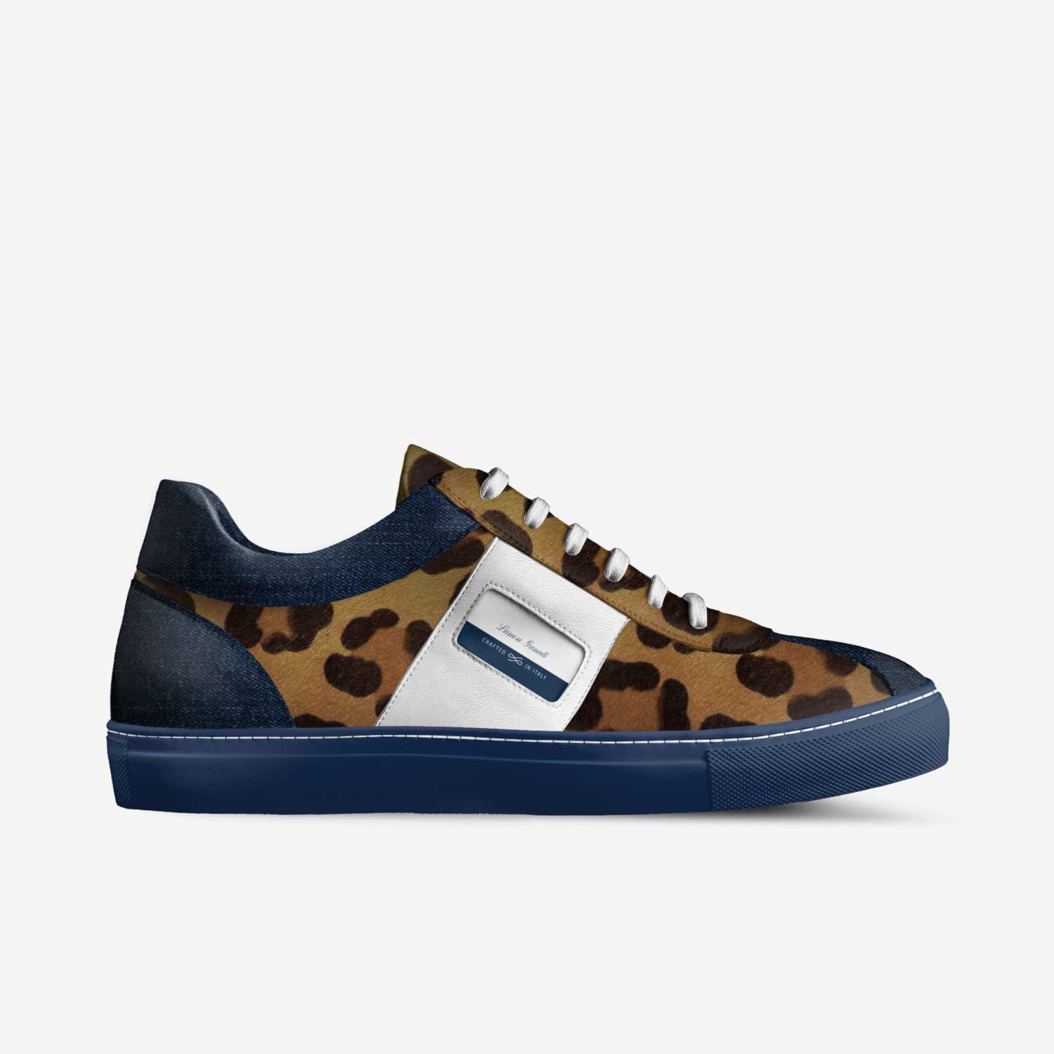 Discovery  custom made in Italy shoes by Lanon Ganuti | Side view