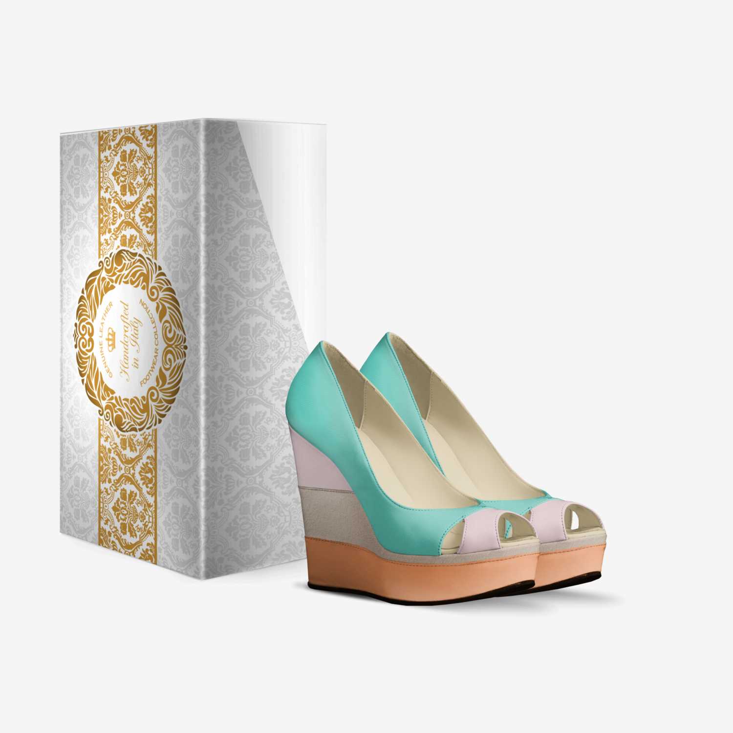 Khari E. custom made in Italy shoes by Karonda Edwards | Box view
