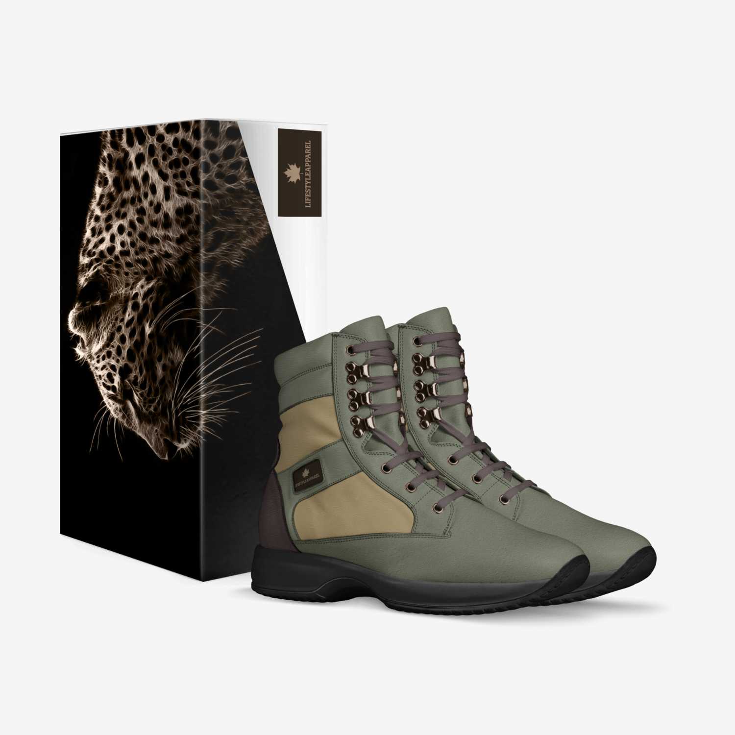 LIFESTYLEAPPAREL custom made in Italy shoes by Ramsey Shepherd | Box view