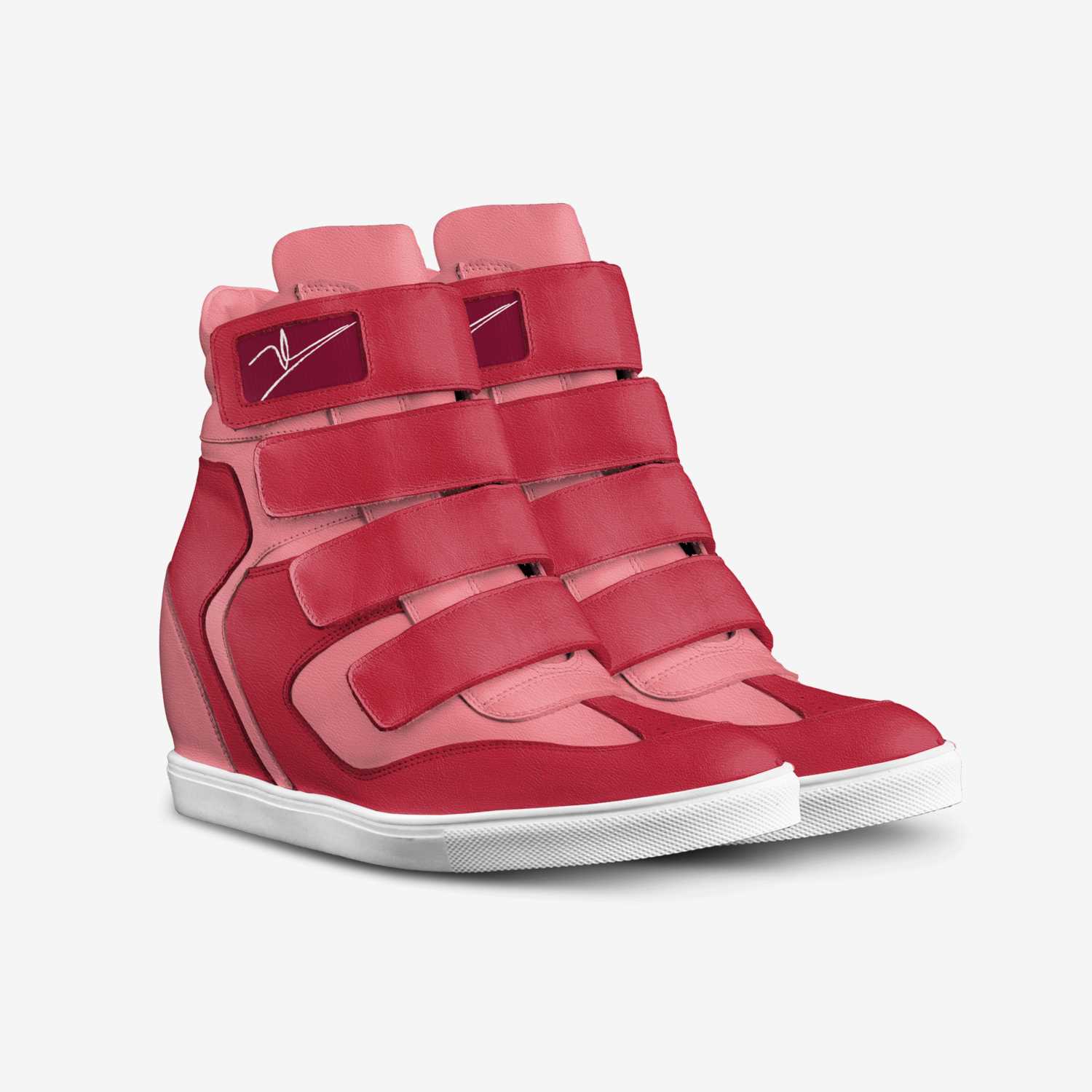 sneaker custom made in Italy shoes by Long Vo | Double view