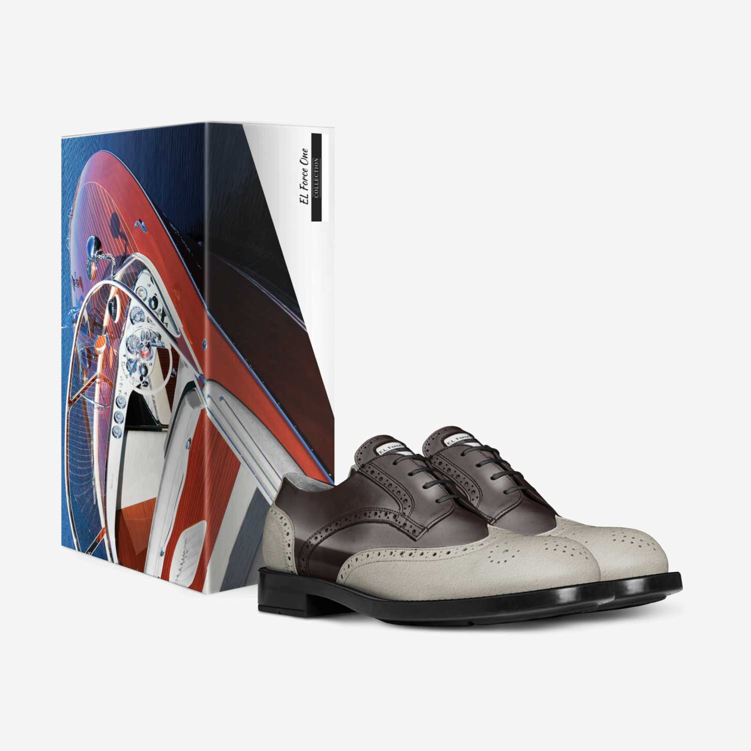 EL Force One custom made in Italy shoes by Edoardo Lanteri | Box view