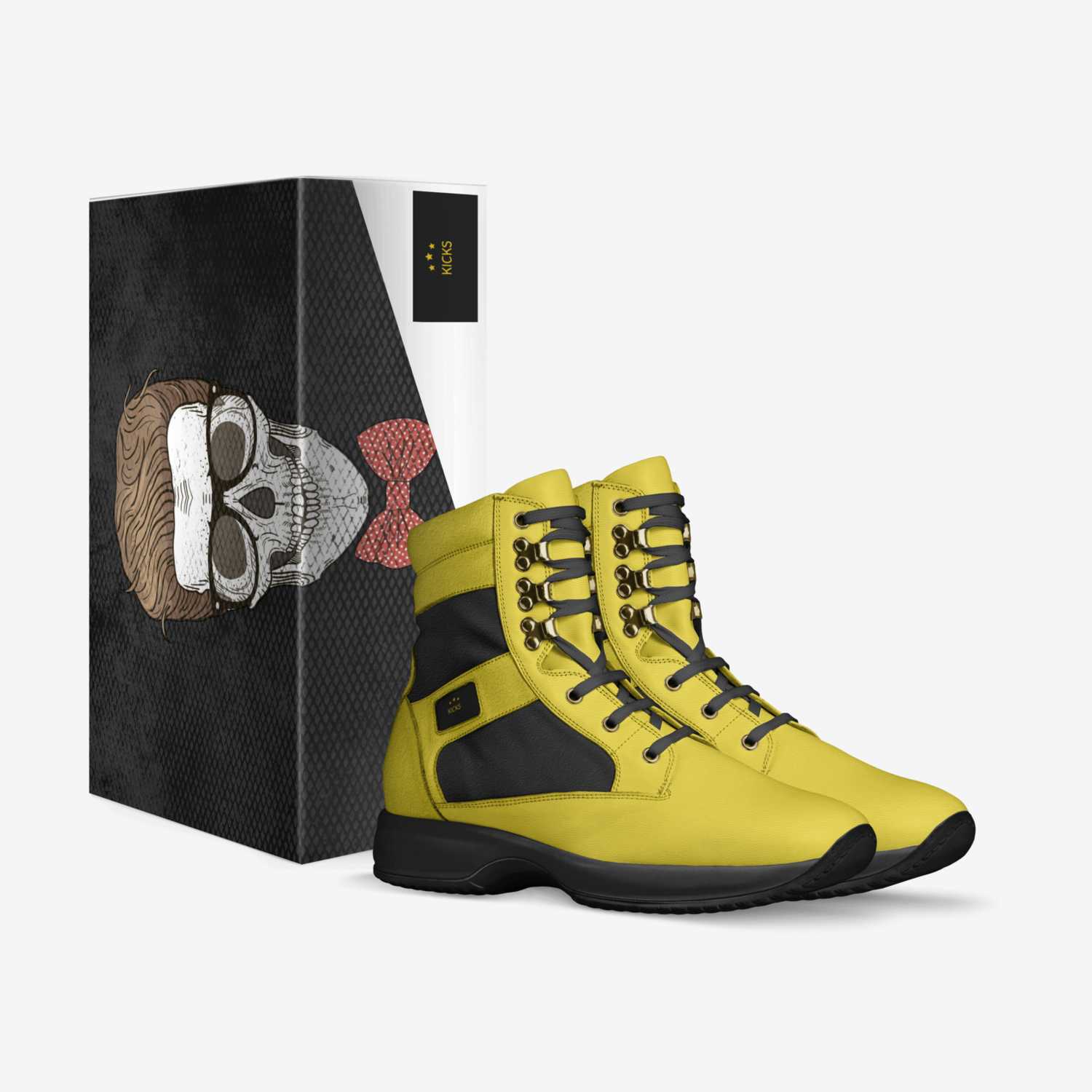 Kicks custom made in Italy shoes by Rudy Ramone Keys | Box view