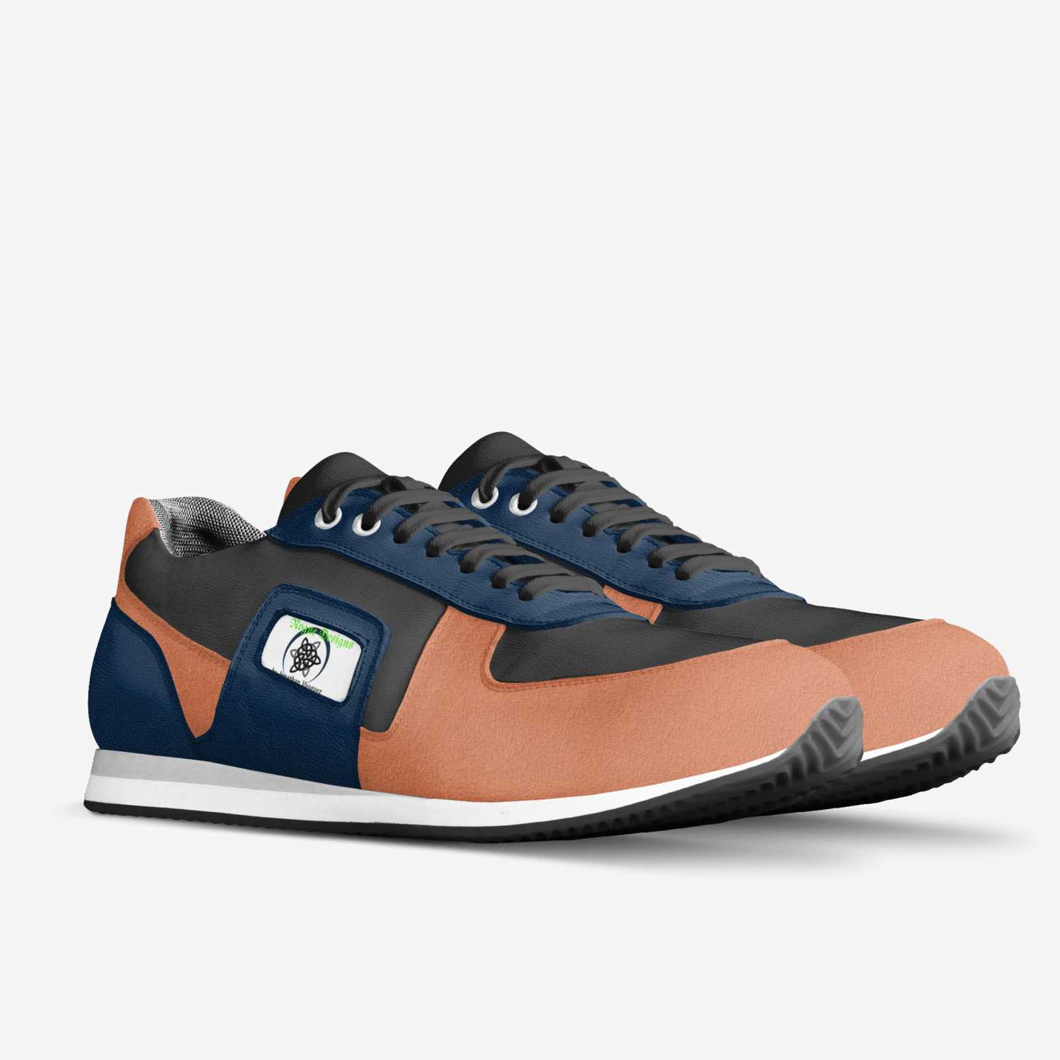 nine tails custom made in Italy shoes by Jonathan Vasquez | Double view