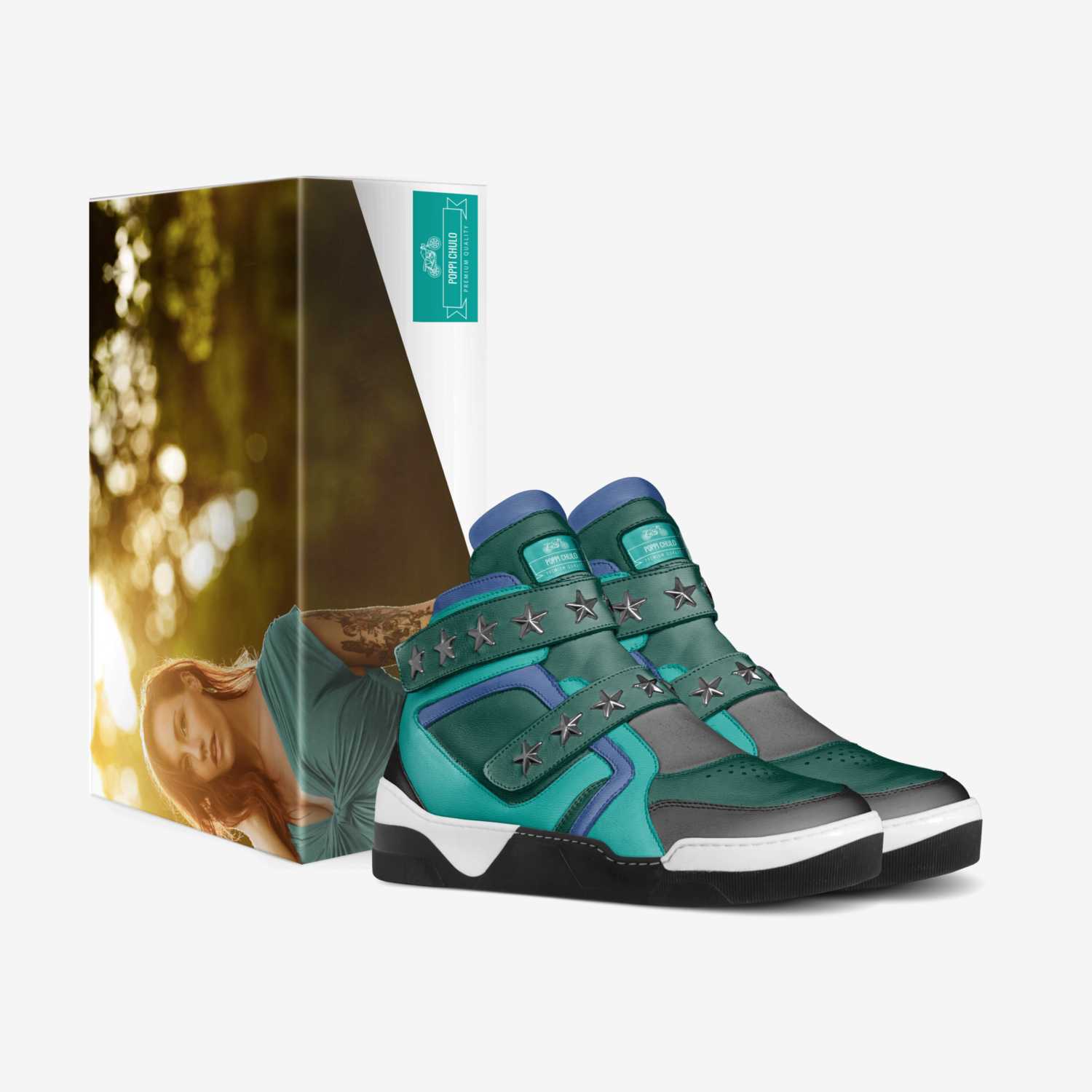 poppi chulo custom made in Italy shoes by Stanley Atwaterjr | Box view