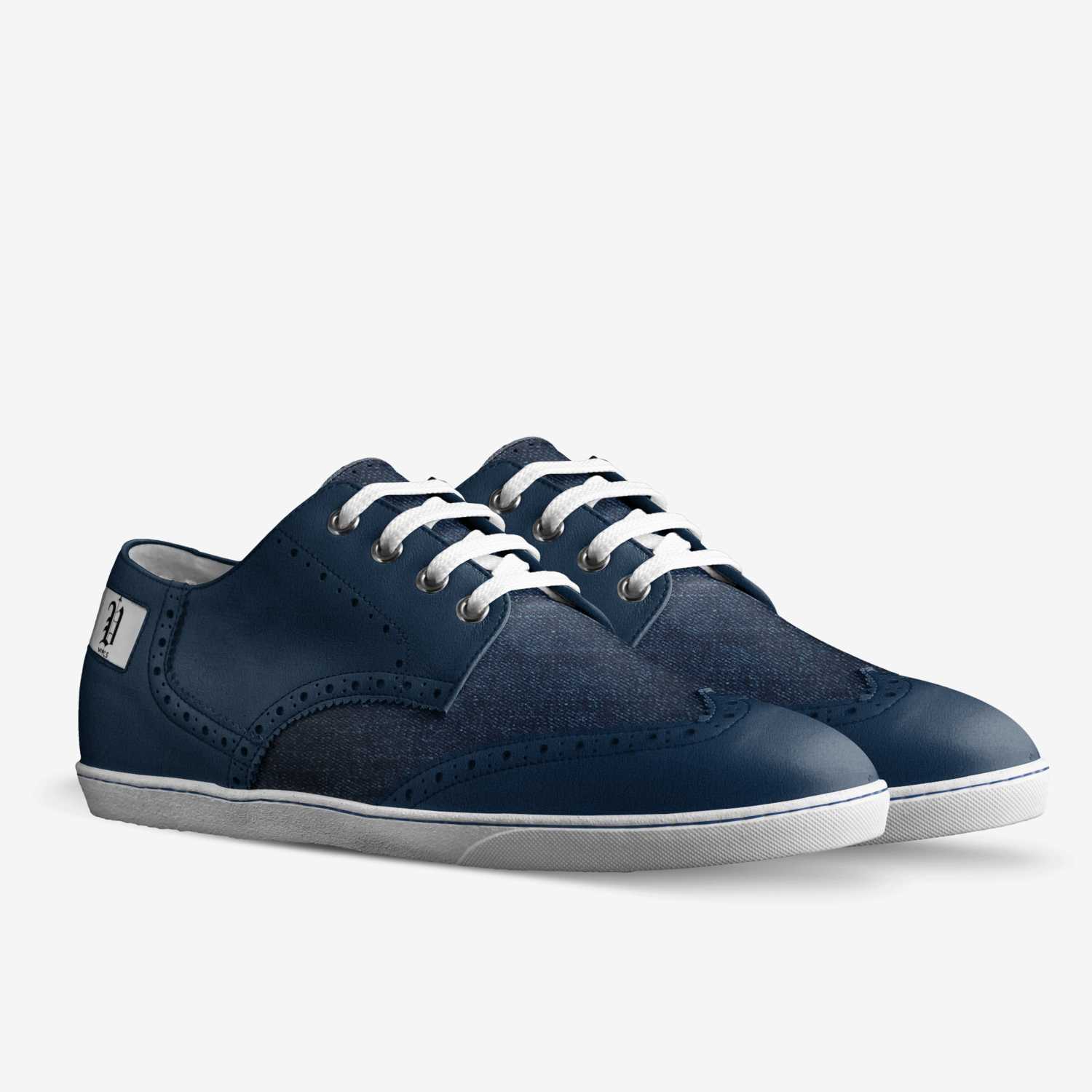 vics jeans custom made in Italy shoes by Brayden Murphy | Double view