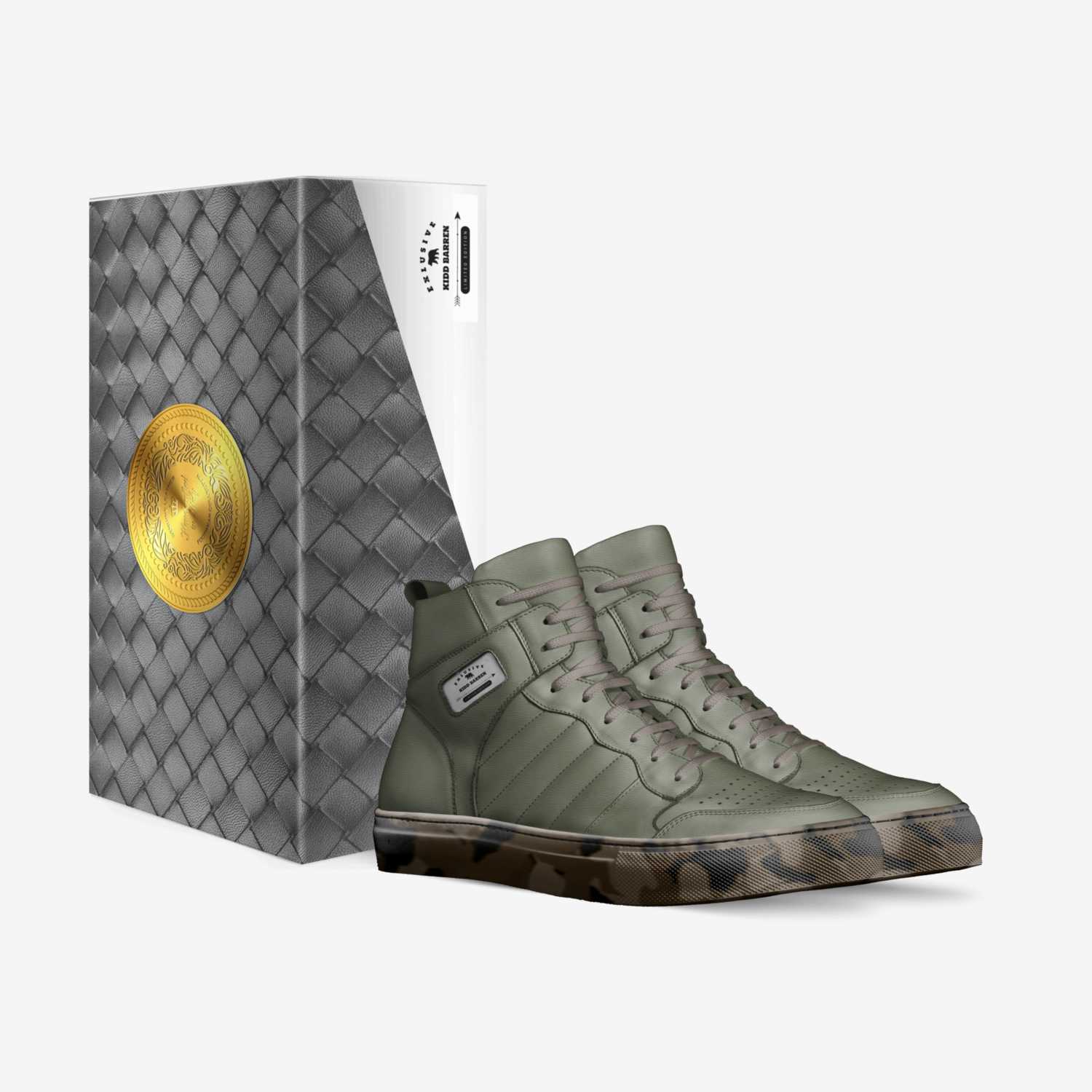 Kidd Barren custom made in Italy shoes by Matt Barren | Box view