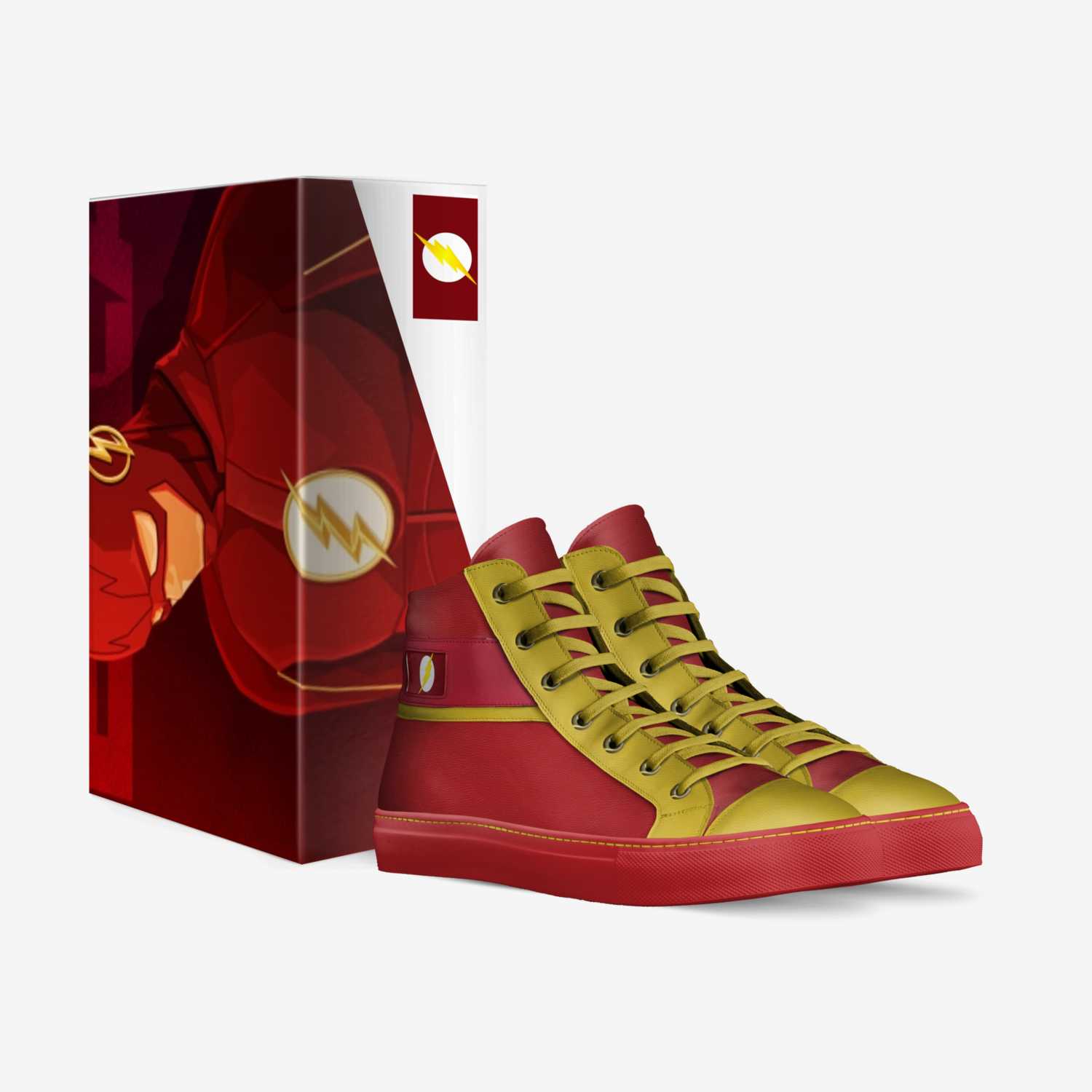 Flash custom made in Italy shoes by Kelvin Gordon | Box view